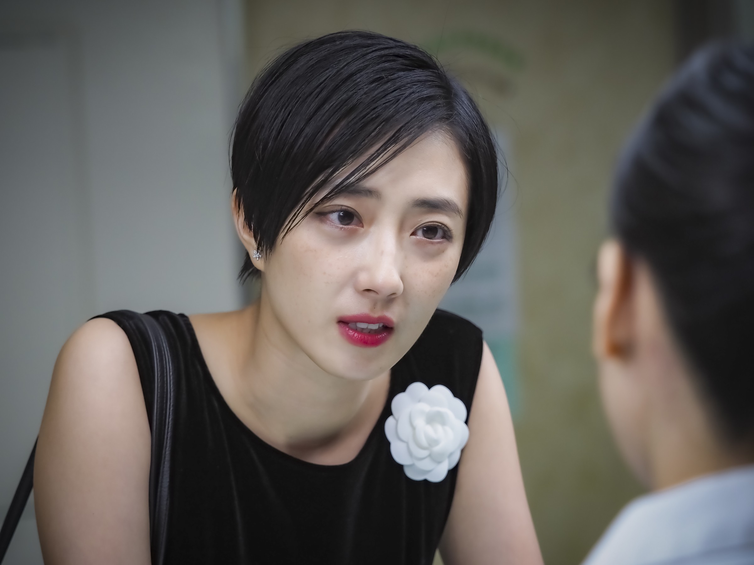 桂綸鎂為了想要回楊祐寧被截肢的腿,不惜像個潑婦般死纏醫院各單位。(甲上娛樂提供)