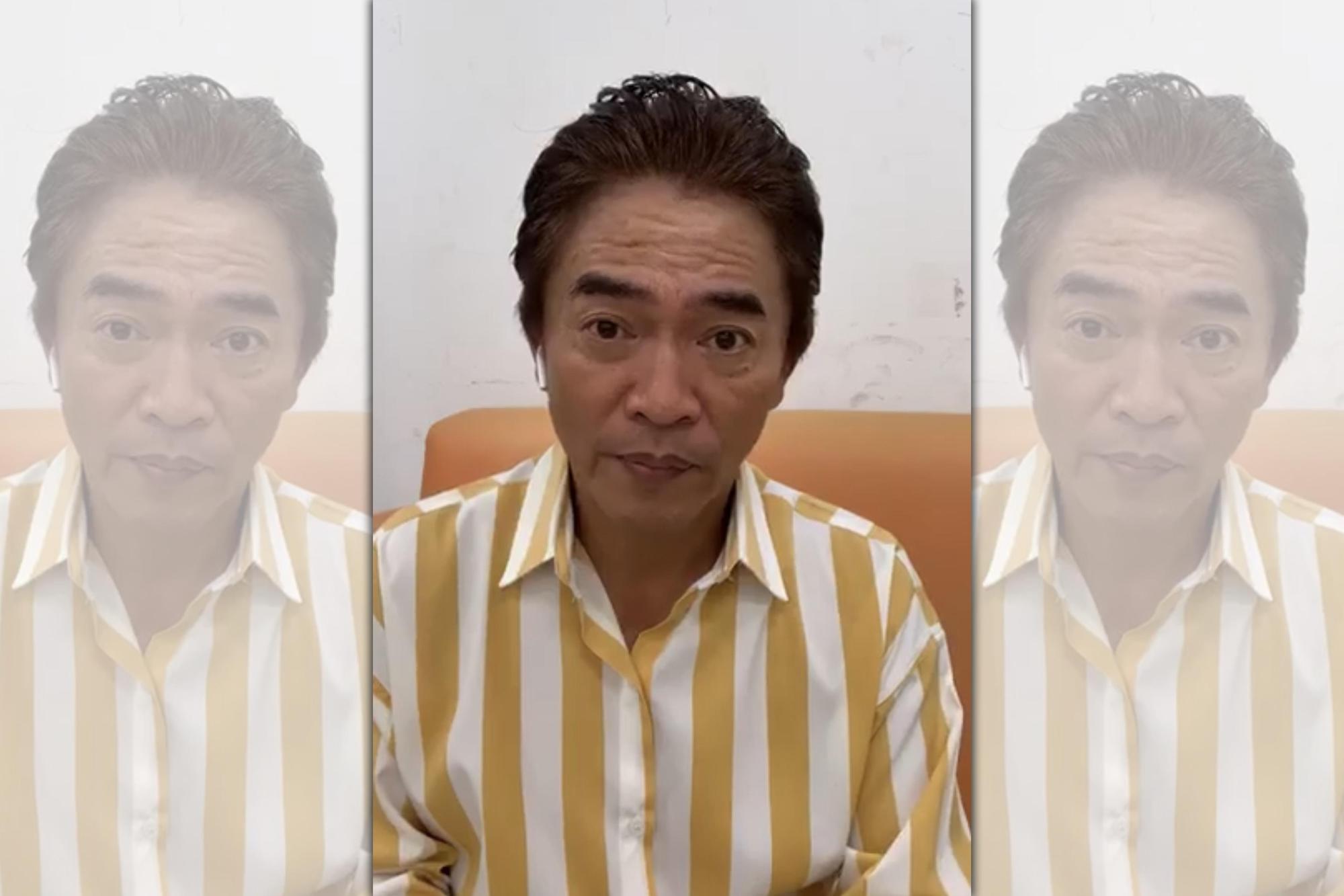 吳宗憲直播自曝打完流感疫苗暈了4天。(圖/翻攝自吳宗憲臉書)