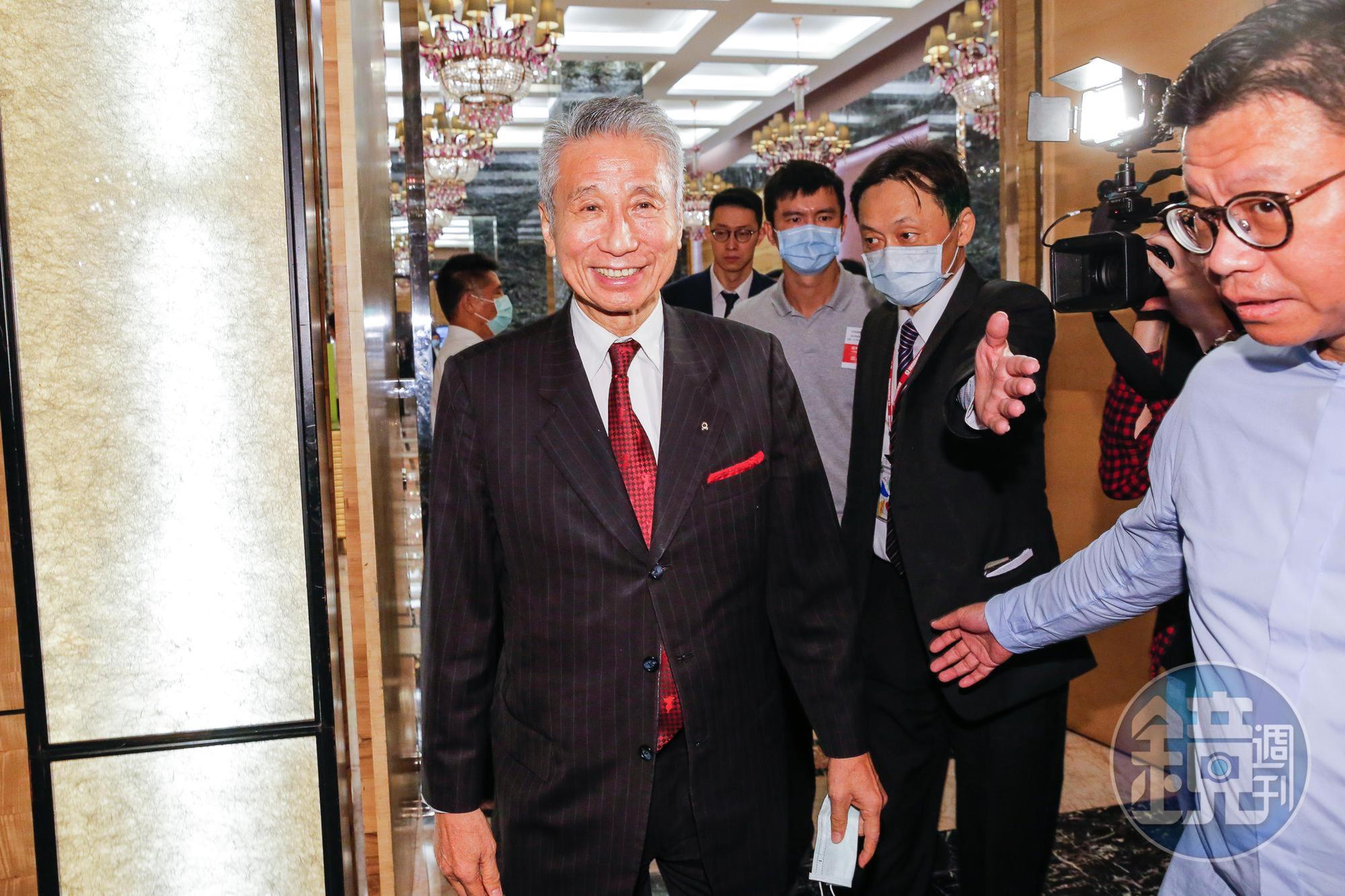 王光祥針對和林文淵在人事方面不合一事做出回應。