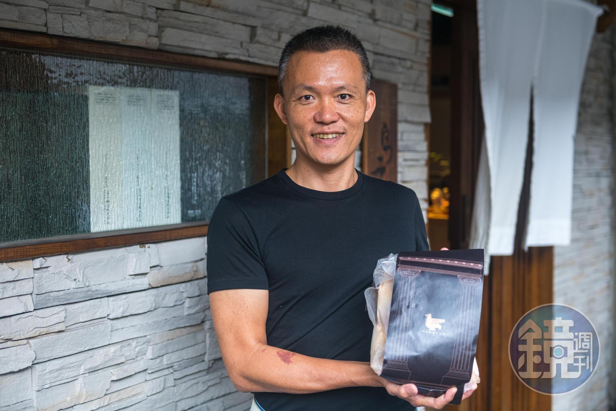 台灣土雞王「凱馨實業」總經理鄧學凱,打造台灣最高貴土雞品牌「帕修斯雞」。