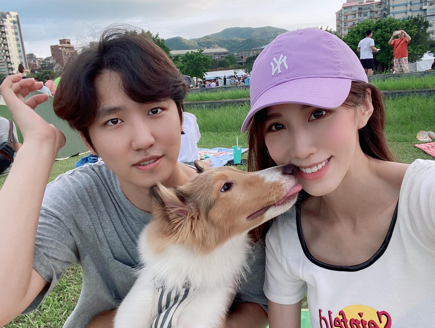 瑤瑤和韓籍男友李振遠交往近3年，有許多文化背景差異需要克服。（翻攝自瑤瑤臉書）