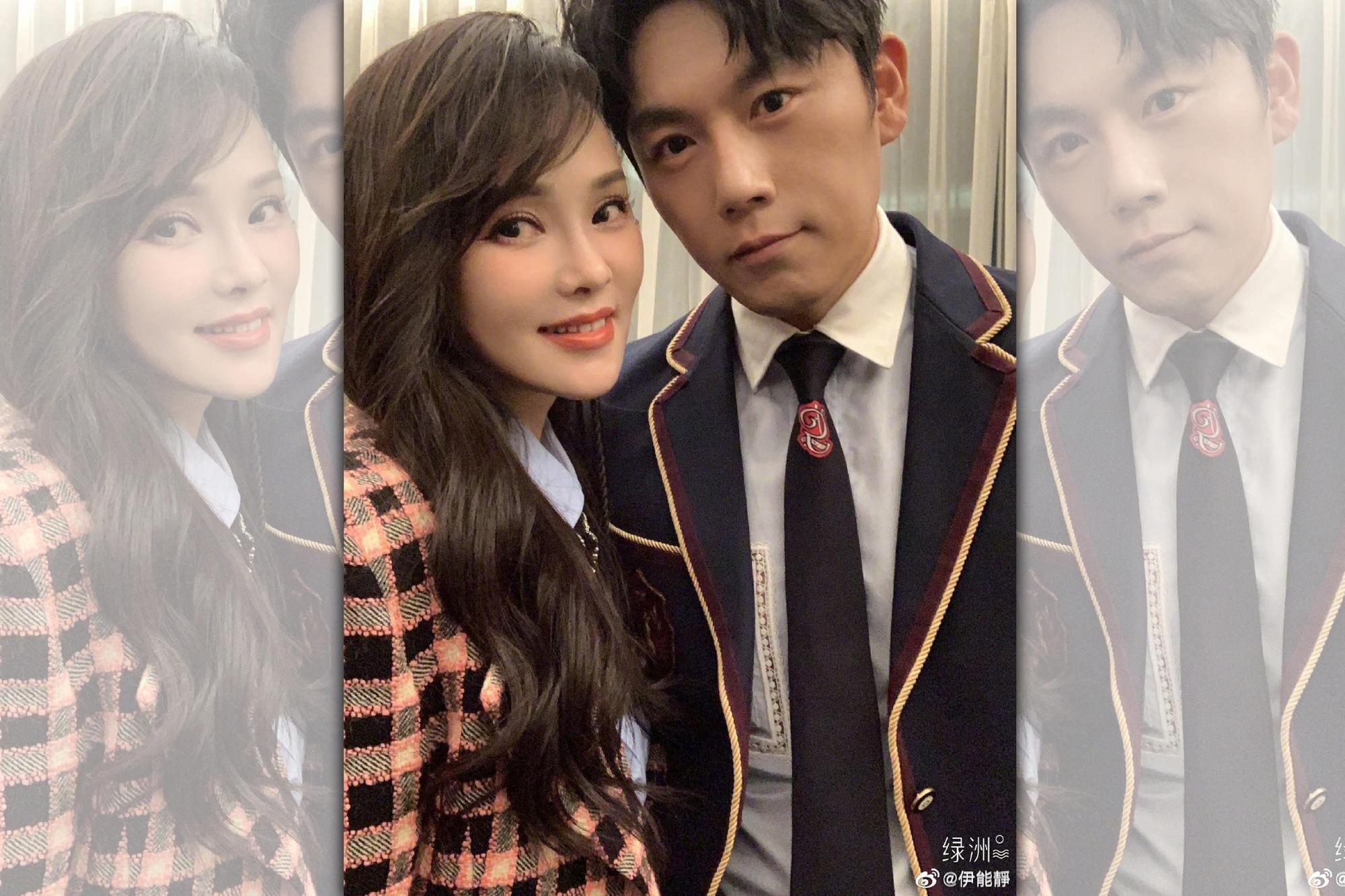 伊能靜與秦昊2015年結婚,5年來感情仍甜蜜。(翻攝自伊能靜微博)