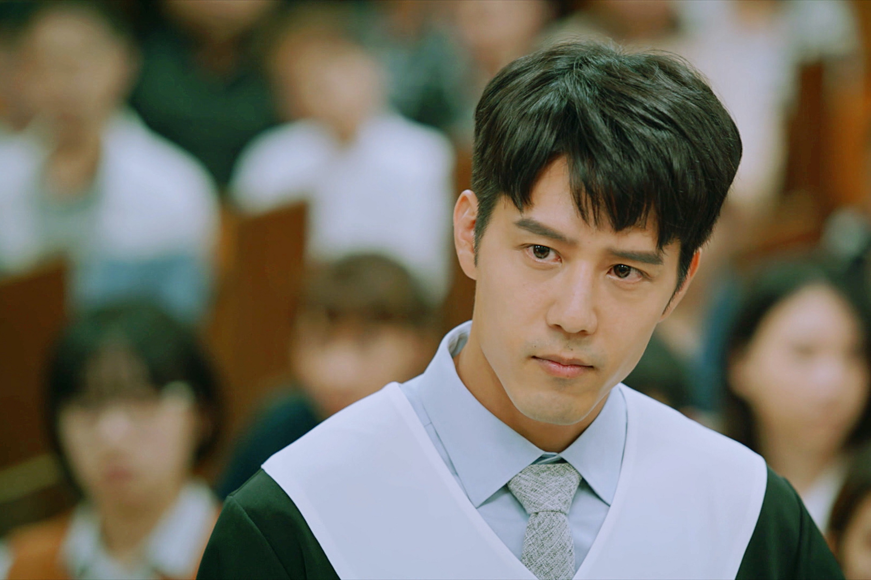 胡宇威首度挑戰律師角色，而且是個戰無不勝的怪咖律師。（東森電視提供）