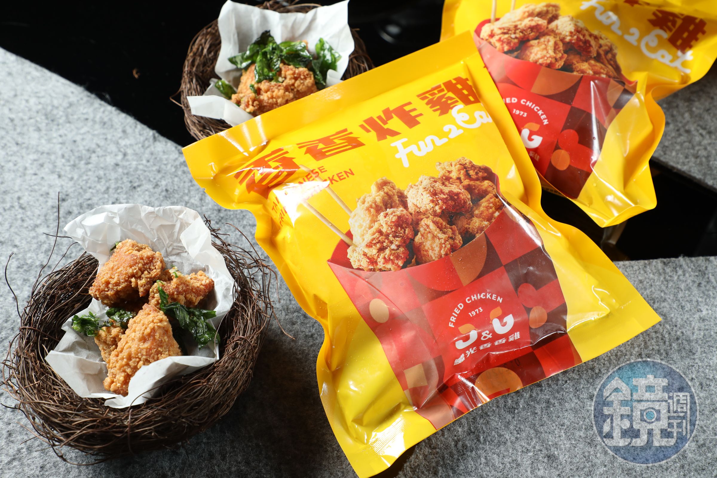 把「香香炸雞」冷凍宅配回家，想吃隨時就能吃。（195元／包、475公克）