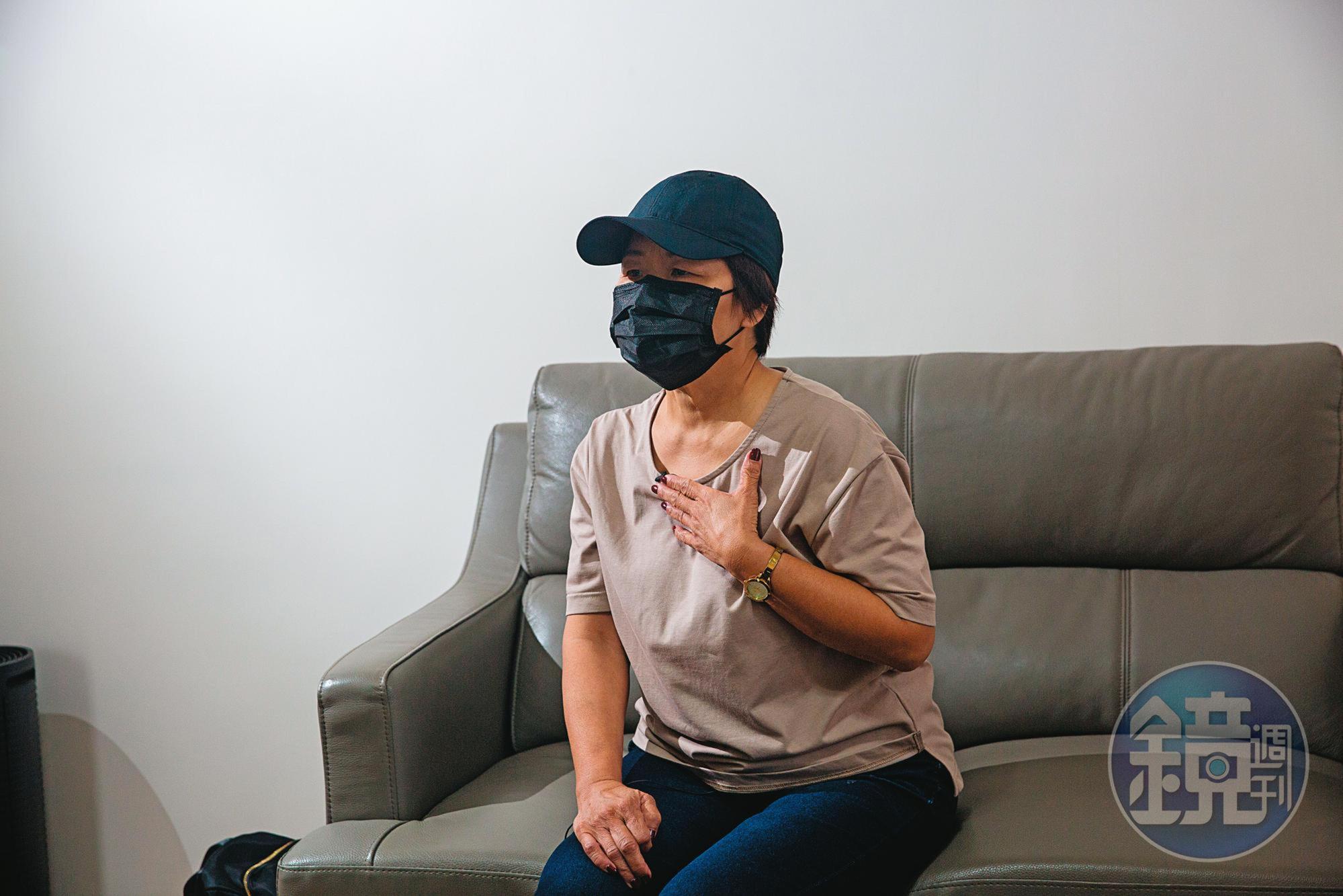 被害人小芬的閨密李姐(圖)出面受訪,痛批整復師假治療真性侵。