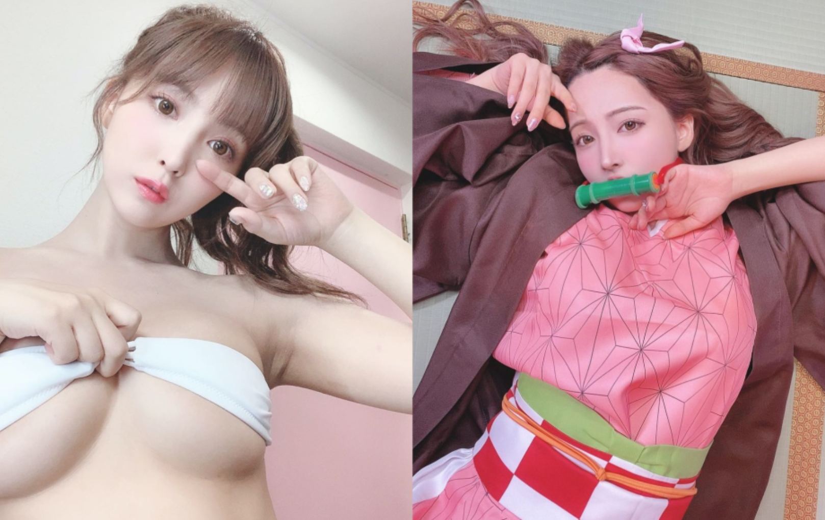 三上悠亞原是日本偶像團體SKE48成員，在2015年 出道，在眾多排行榜打敗波多野結衣，名列日本第一。（翻攝自三上悠亞推特）