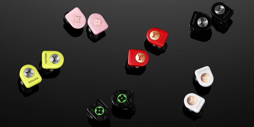路易威登的Horizon無線耳機家族，目前有六名成員。皆為NT$37,000。（路易威登提供）