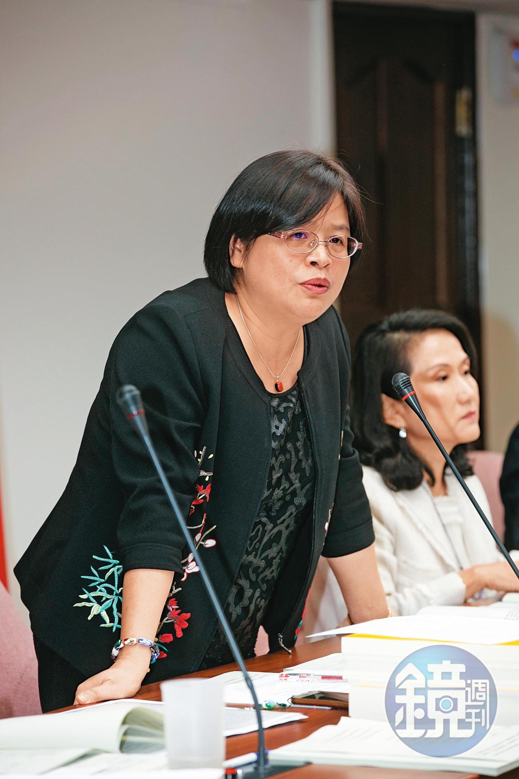 立委吳玉琴痛批祥暉是無良廠商,呼籲退輔會、國防部應徹查。