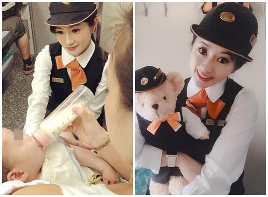 Amber在台灣高鐵工作滿12年,日前因罹患乳癌,暫停列車長勤務。(翻攝自Amber臉書)