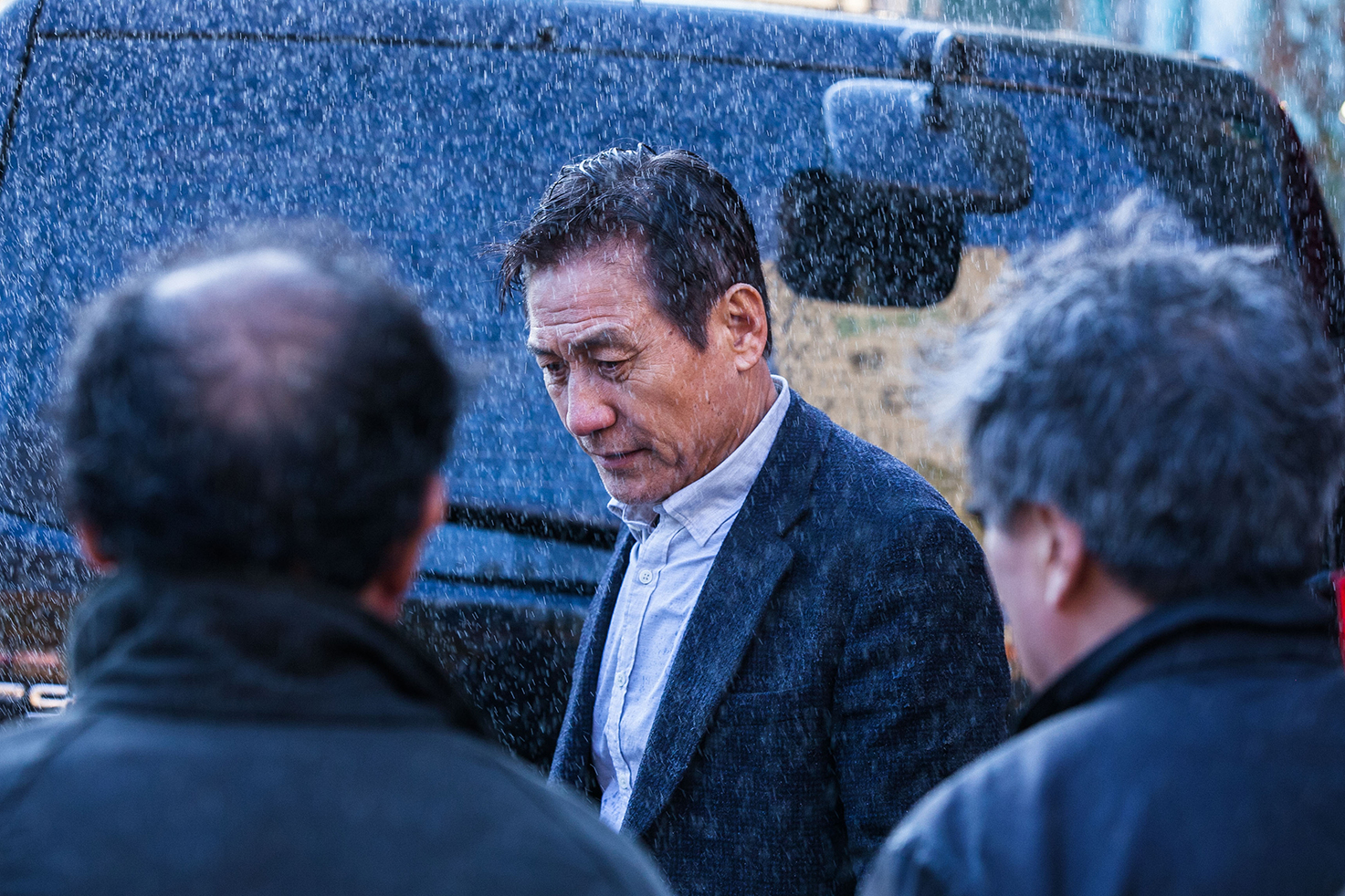 《紙花》以禮儀師和不被社會重視的街友間的故事做為主軸，導演高勳盼能喚起大眾對社會上弱勢的關注。（翻攝自daum movie）