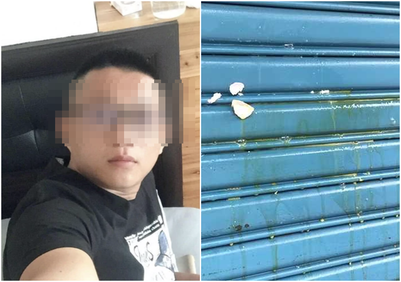 28歲涉案梁男目前已遭羈押,不過嫌犯老家卻成為少數民眾洩恨目標。(翻攝自梁男臉書/民眾提供)