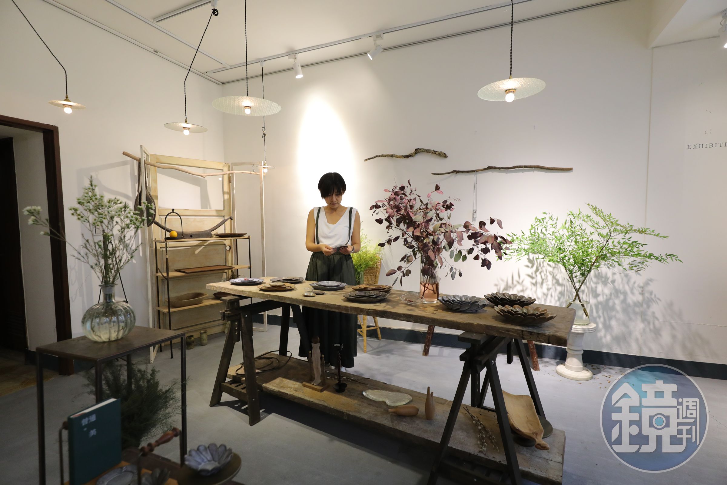 清山寶珠除了茶廳，也有不定期推出的小型展覽。