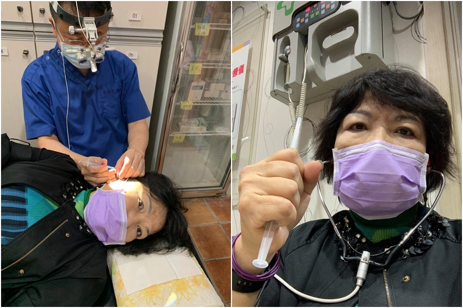 國民黨立委葉毓蘭自曝健康亮紅燈，她的右耳中低頻嚴重受損，醫師說可能是梅尼爾氏症或耳中風。（翻攝自葉毓蘭臉書）