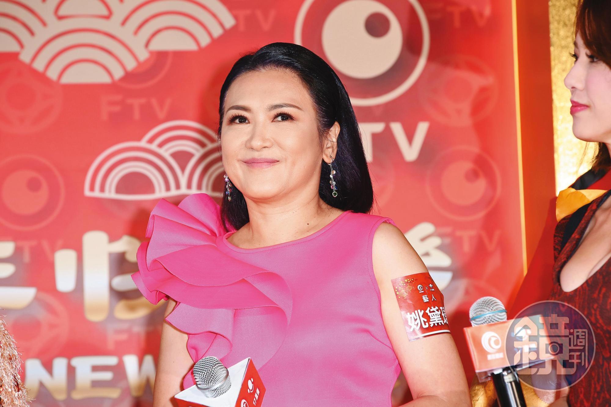 姚黛瑋結婚20年,後來離婚收場。