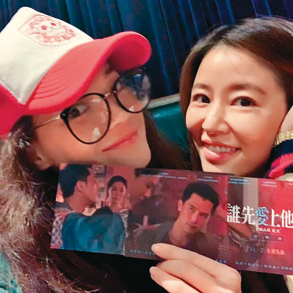 林心如(右)與舒淇(左)結為閨密後,2女時不時有婚變傳言,而且老公都是認識多年回鍋身邊。(翻攝自林心如IG)