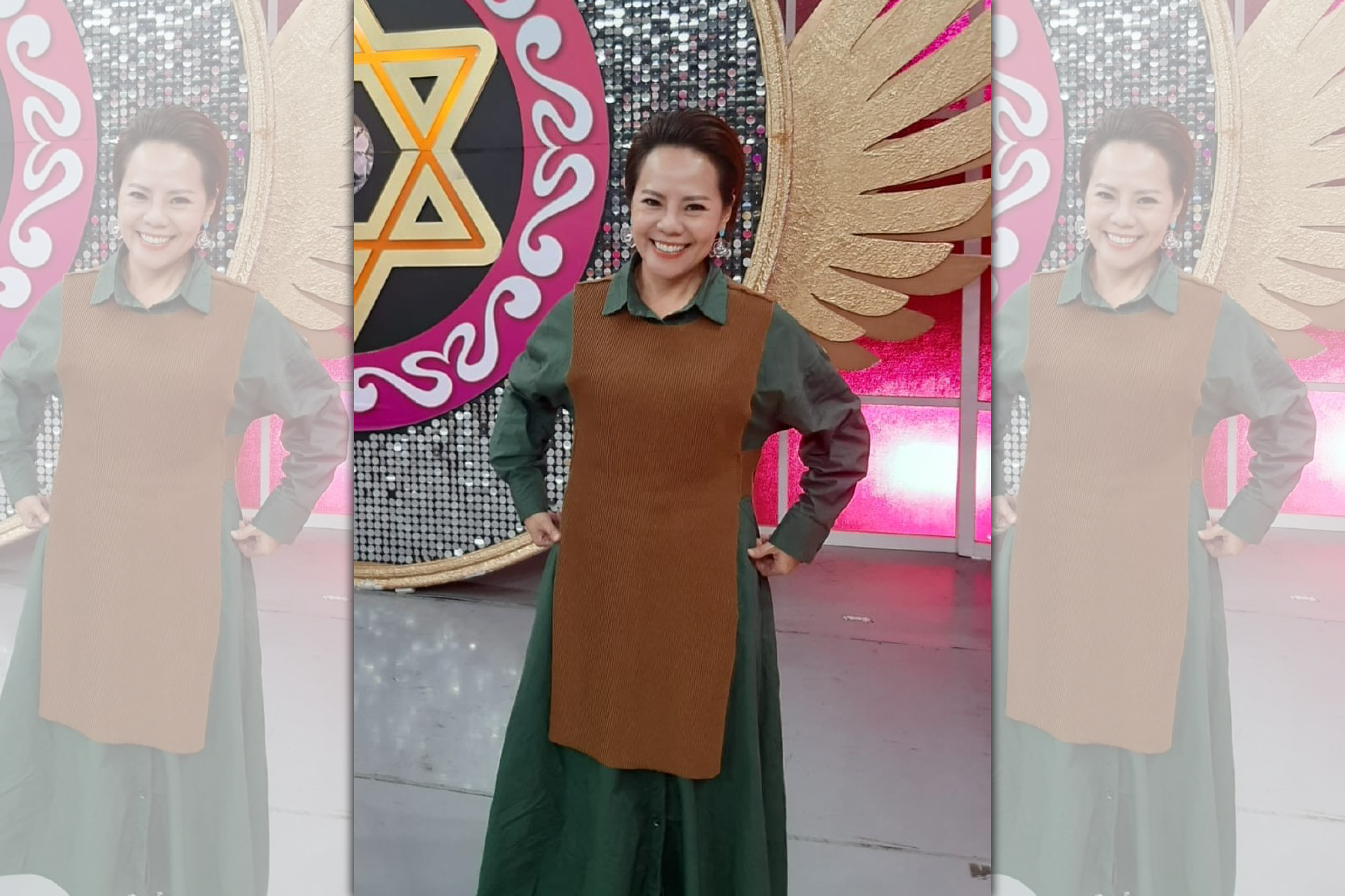 錦雯自曝因為老公失業，閒置在家屢起衝突，再加上扛下父親500多萬元債務，讓她身心俱疲。（JET提供）