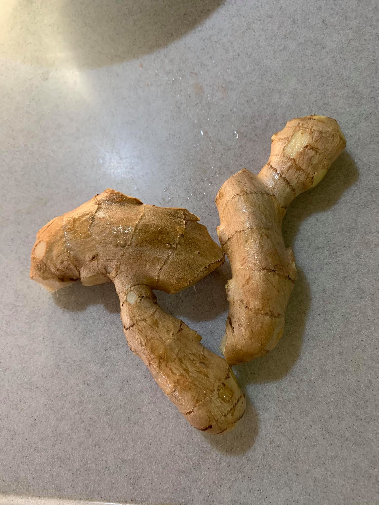 準備老薑1支。