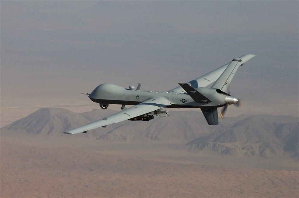 美國國務院於美東時間3日發出對我國「MQ-9B無人機」軍售通知；圖為美軍同型機。（翻攝自美國空軍網頁）