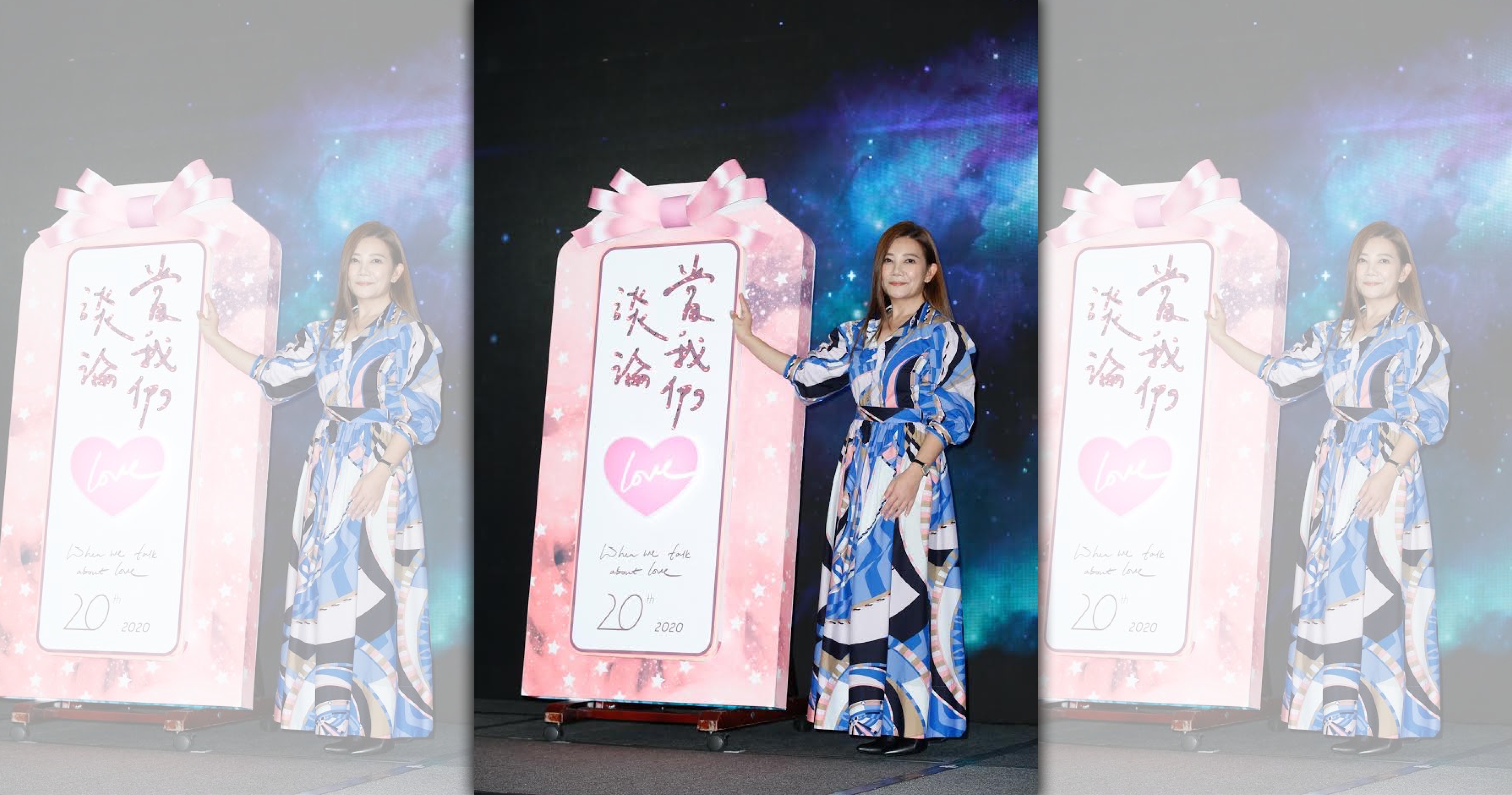 梁靜茹透露曾到龍山寺拜月老，祈求桃花來，沒想到緣分來得這麼快。（本刊資料照）