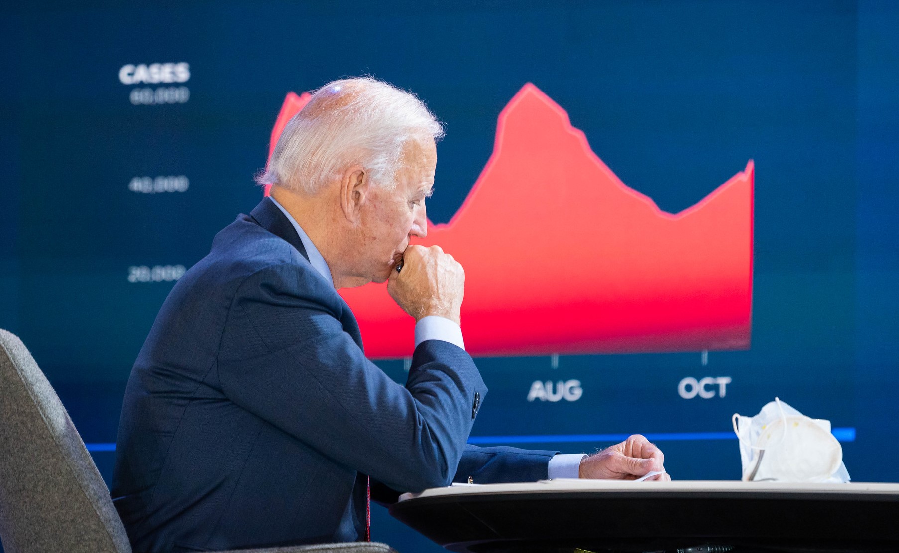 拜登稍早向支持者信心喊話「我們會贏的」。（翻攝自拜登臉書）