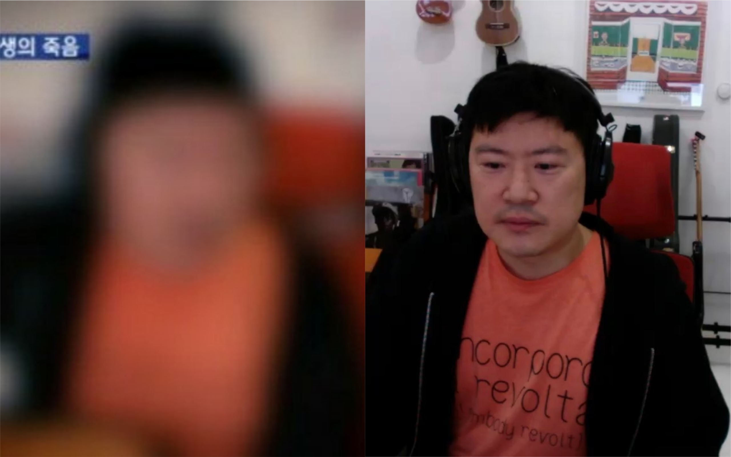 MBC電視台報導男歌手疑偷拍女友性愛片導致女友自殺身亡(左圖),網友比對發現該名男歌手應該就是鄭鮑比。(翻攝自網路)