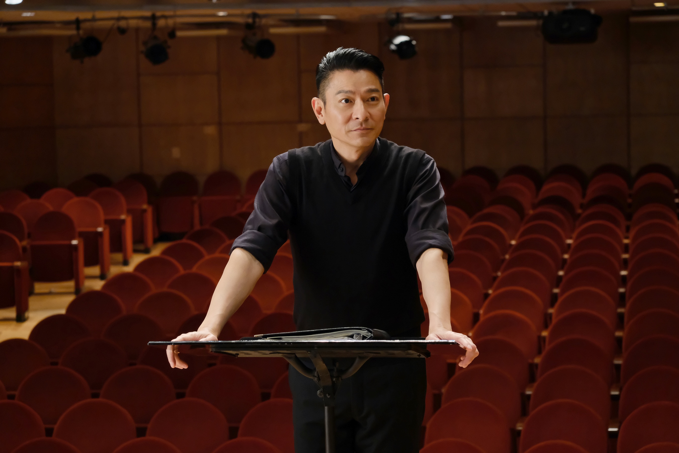 劉德華主演《熱血合唱團》，也是監製，傳達滿滿正能量。（双喜電影提供）