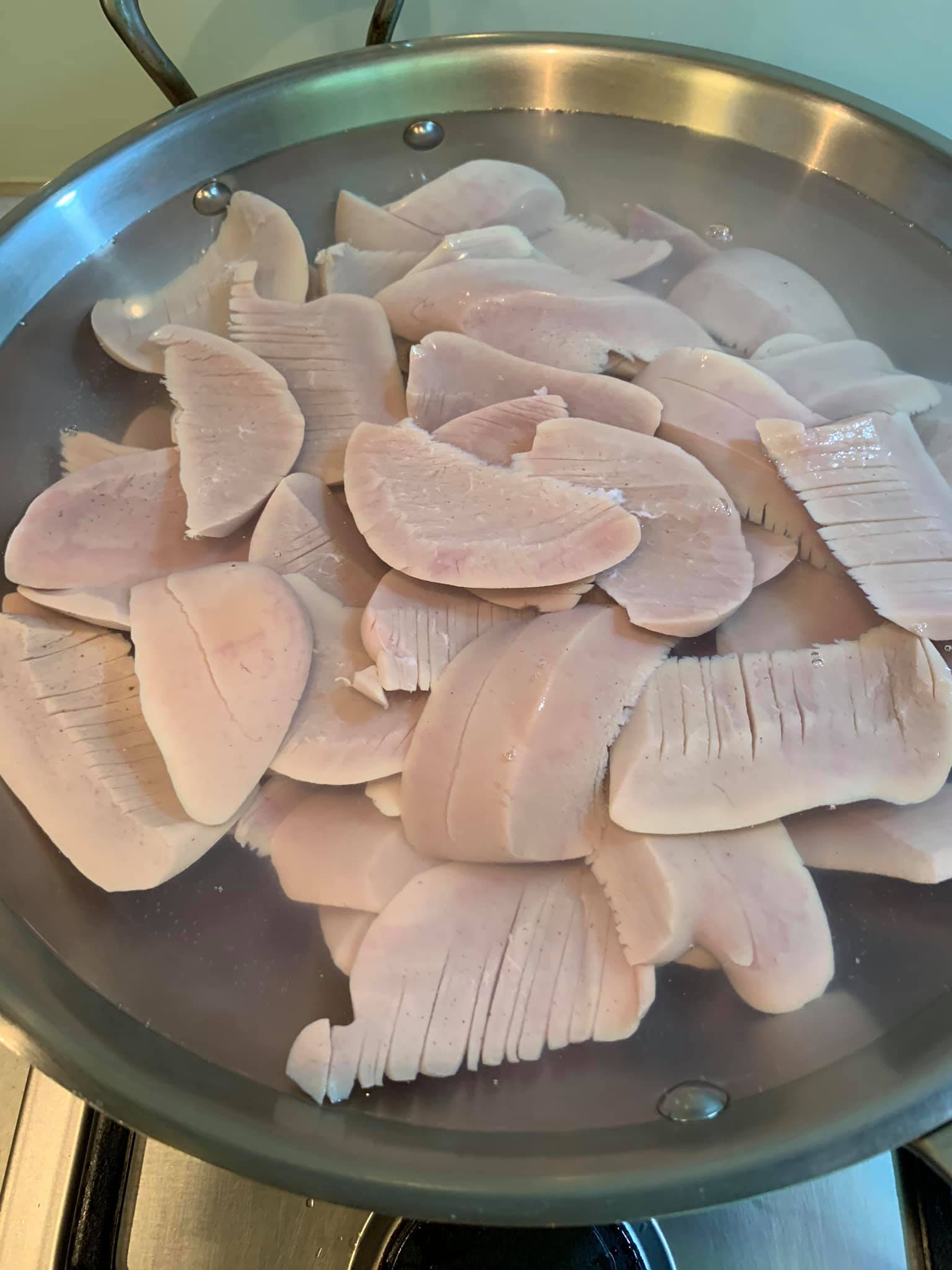 另起一鍋汆燙。