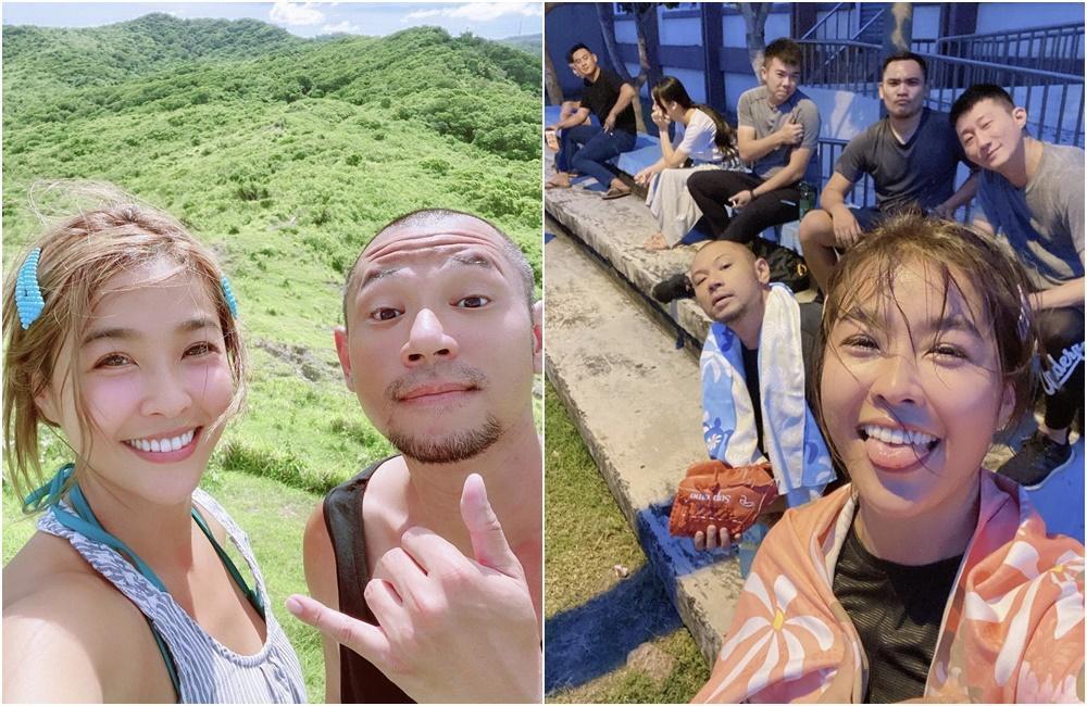 小嫻與金剛近日又回到兩人戀情的發芽地恆春,享受著當地涼爽的天氣。(翻攝自小嫻IG)
