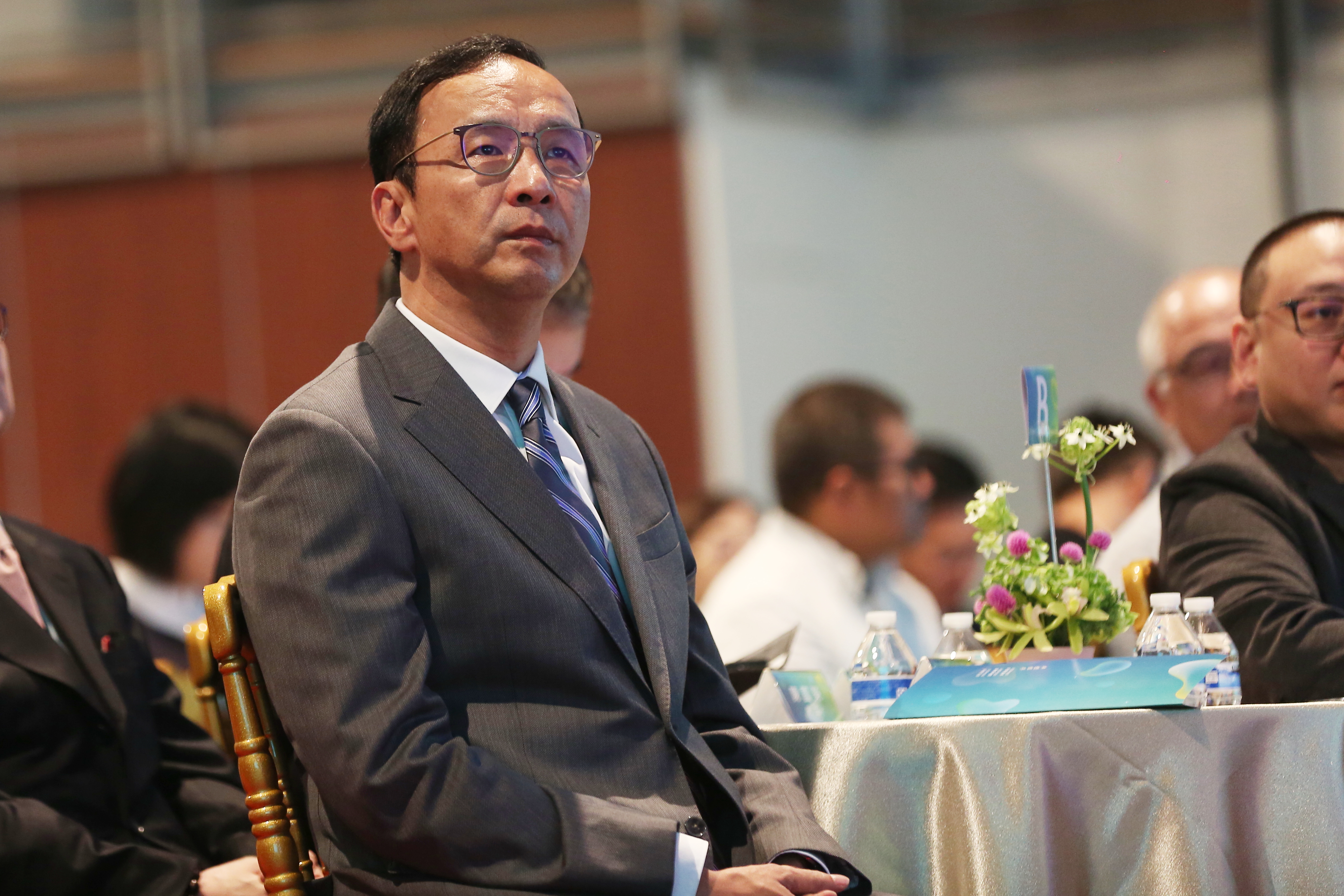 2020美國總統大選陸續開票中，國民黨前主席朱立倫今天批評選前蔡政府一路單押。（本刊資料照）