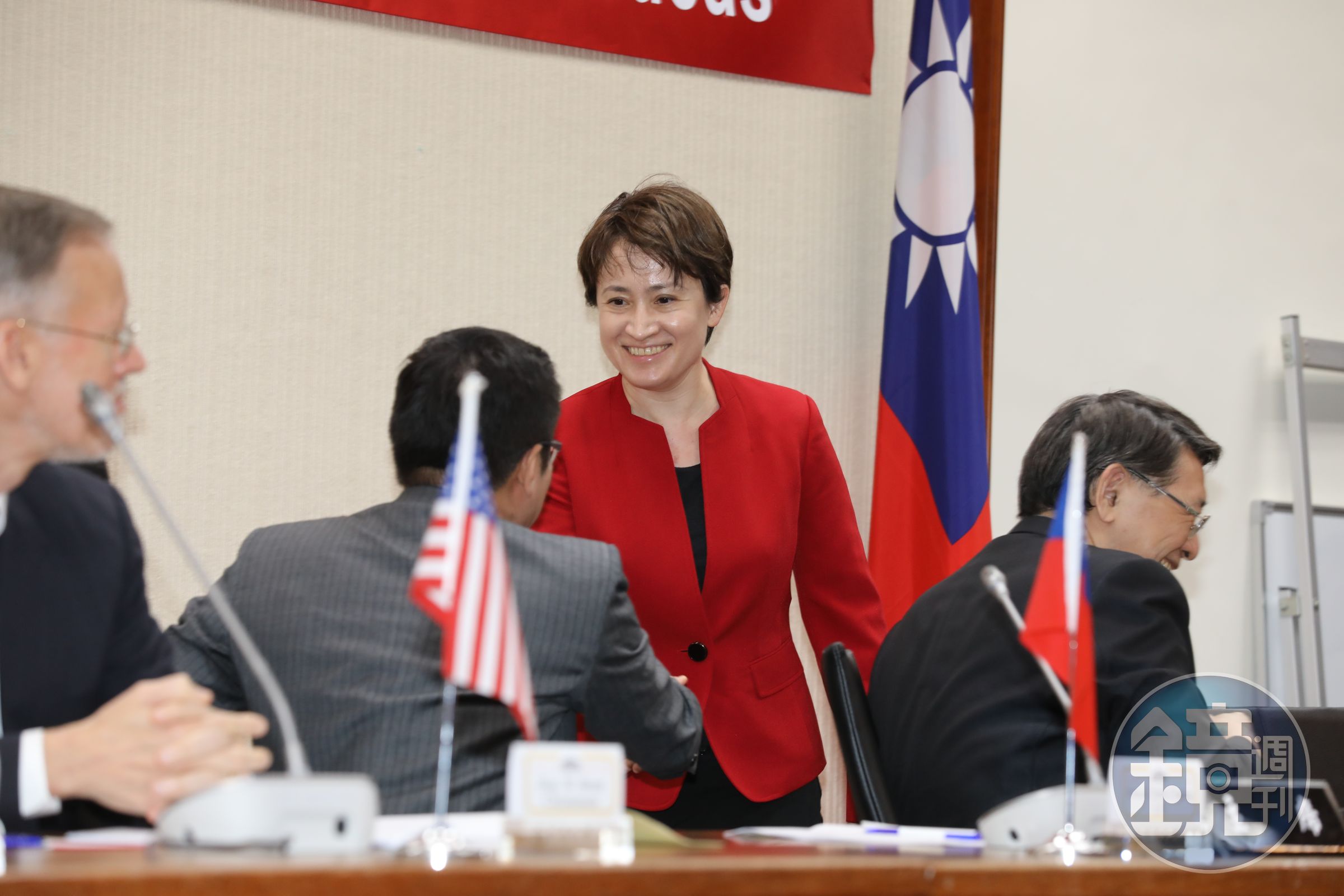駐美代表蕭美琴今天在臉書發文表示，她與美國民主、共和兩黨都有接觸，兩黨也都有挺台灣的朋友，大家不必擔心。（本刊資料照）