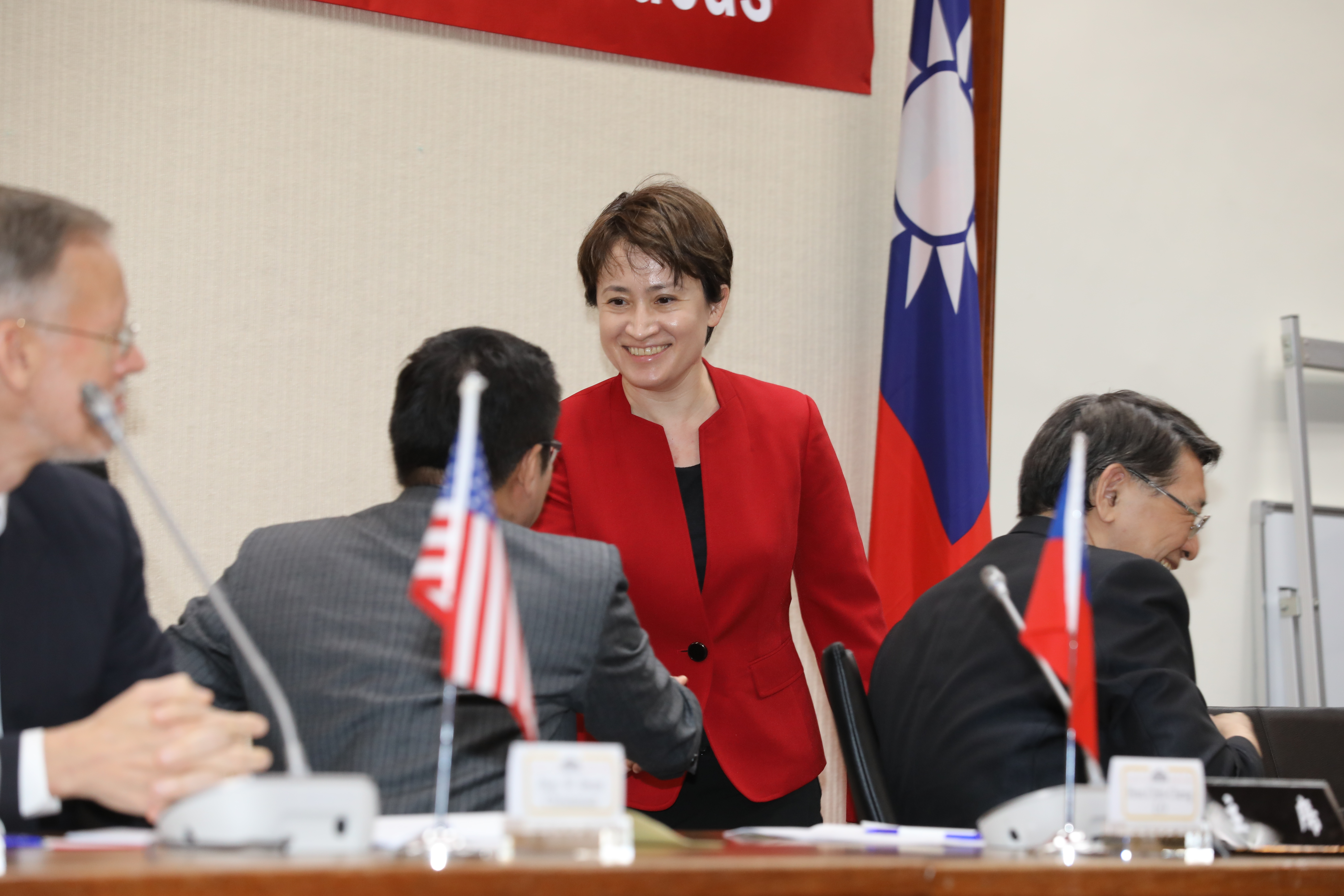 駐美代表蕭美琴今天在臉書發文表示，她與美國民主、共和兩黨都有接觸，兩黨也都有挺台灣的朋友，大家不必擔心。（本刊資料照）