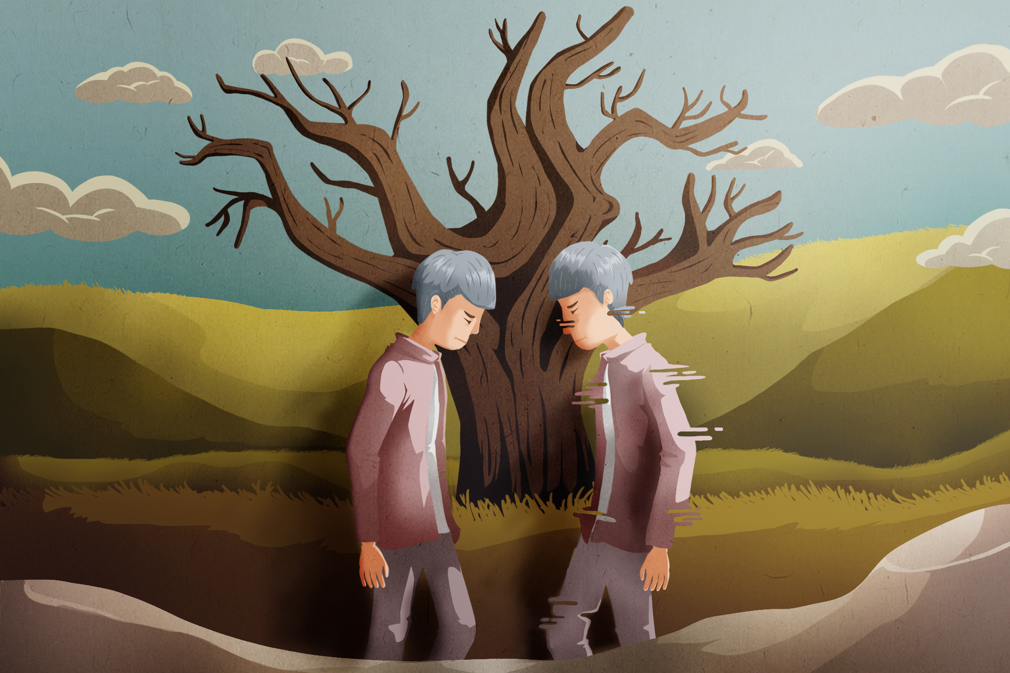 【詩】外人　謝旭昇