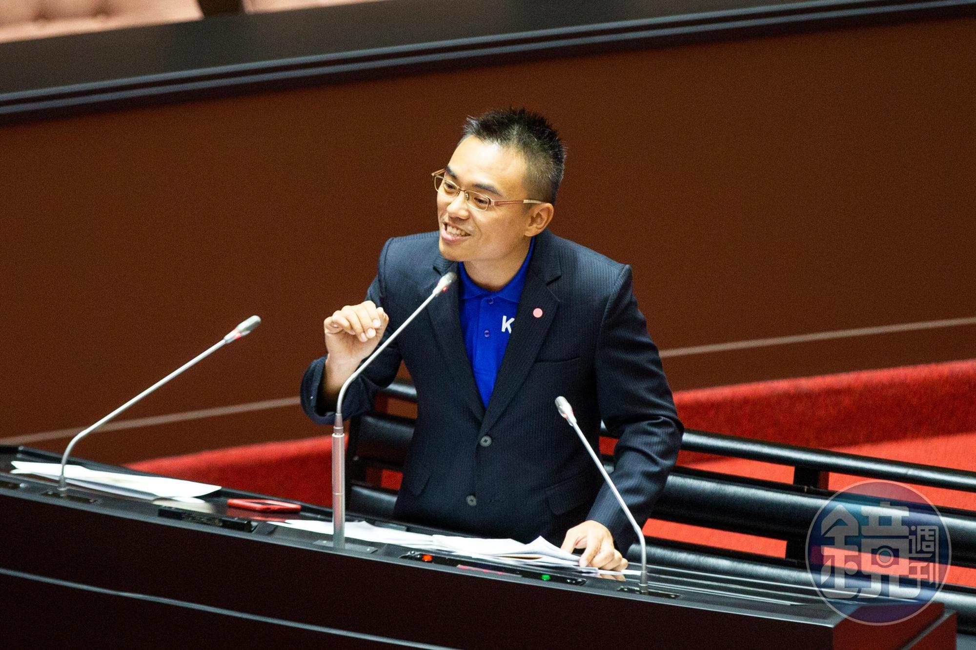 洪孟楷因一句「有沒有問過羊的意願?牠會不會不希望被剃?」引發熱議。(本刊資料照)