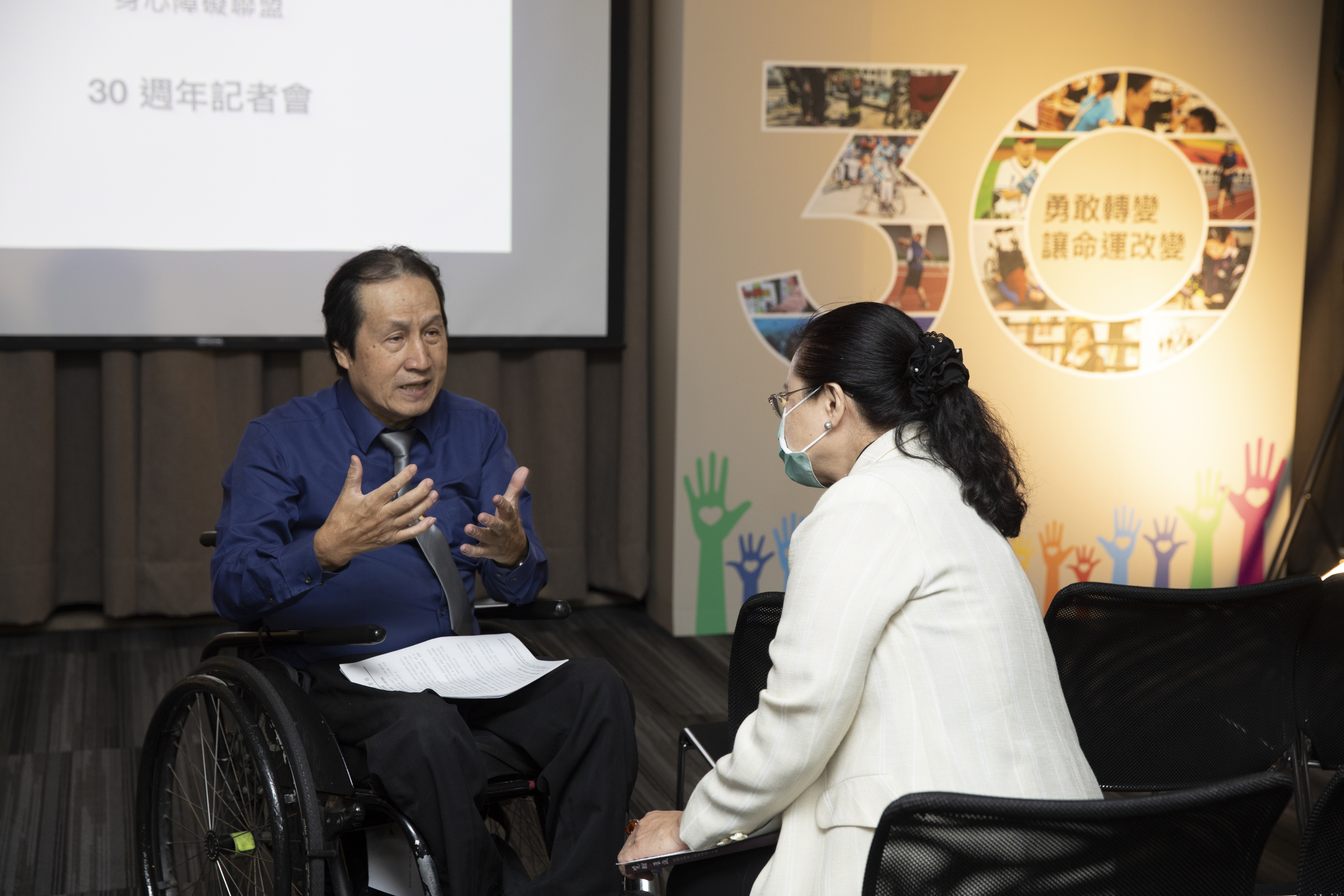 劉金鐘指出,障盟下一步是推動民眾了解身障人士面臨的困境。