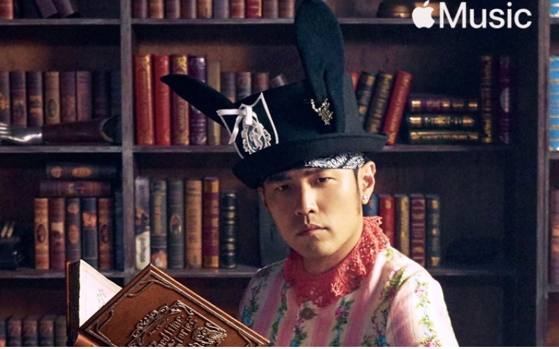 周杰倫在Appe Music規模最大的12個國家地區，都是華語音樂的冠軍。（Apple Music提供）