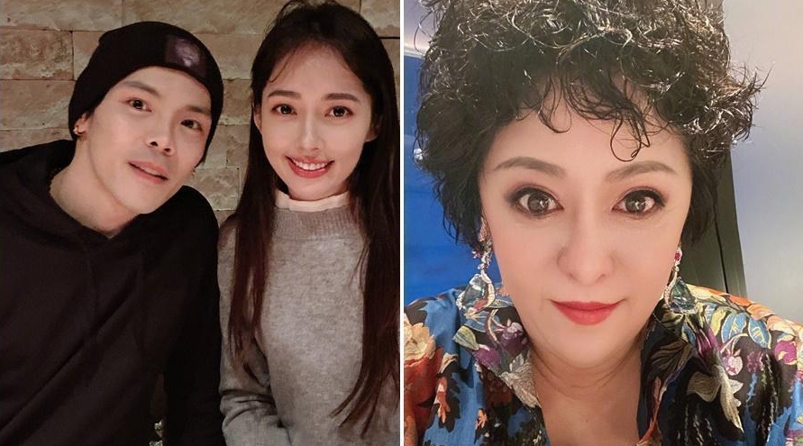 郭碧婷答應替向佐生三個孩子，婆婆向太送出信義區豪宅作為禮物。（翻攝自微博）