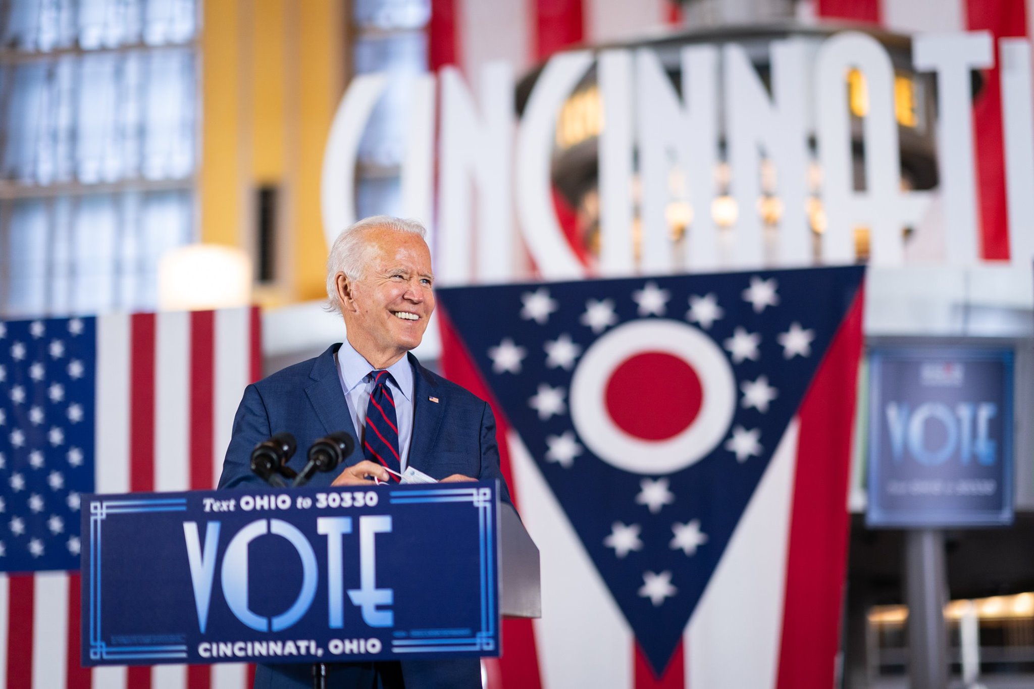 美國總統大選結果已明朗，《CNN》稍早已宣布拜登當選消息。（翻攝自拜登臉書）