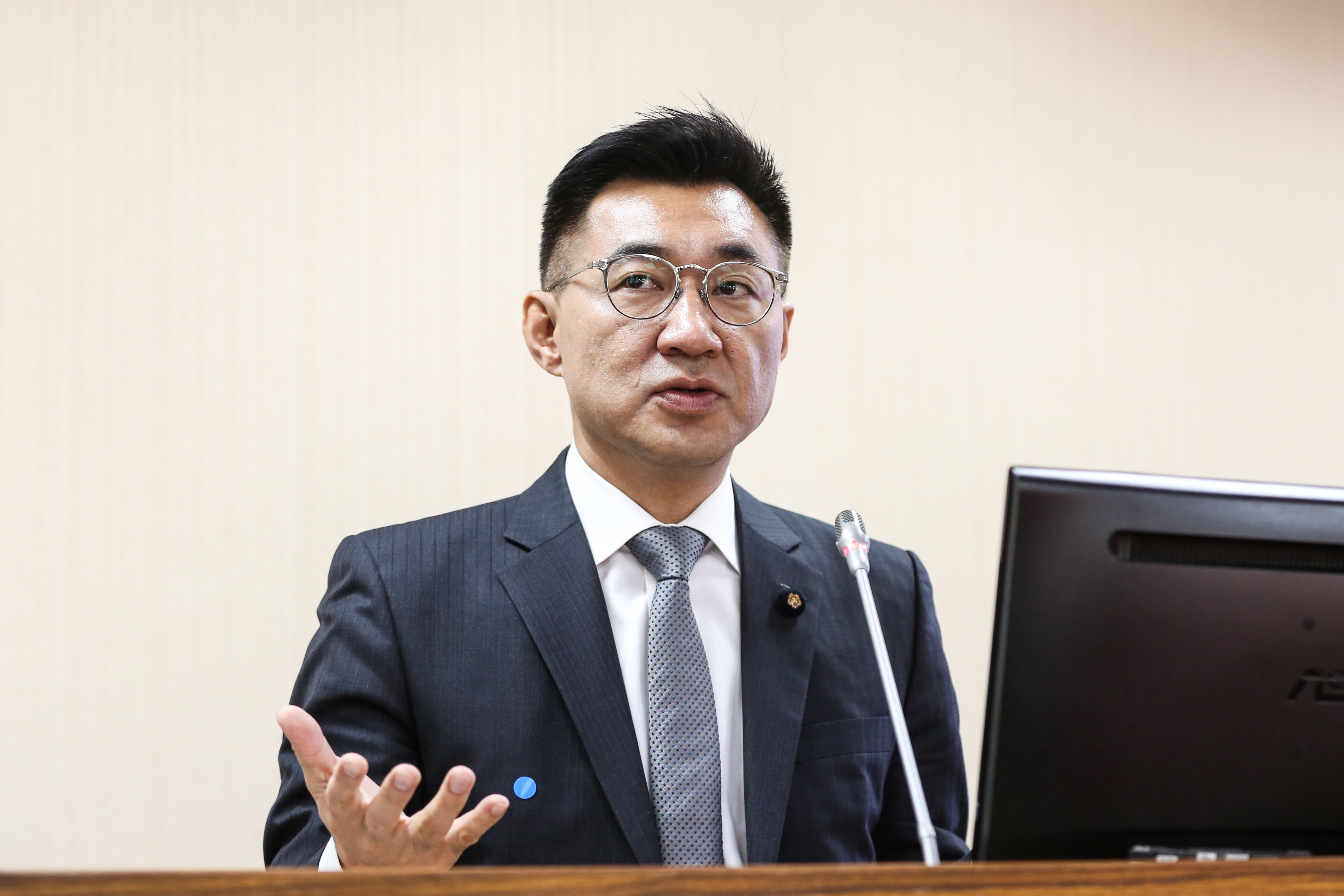 國民黨今（8日）也以江啟臣為代表，發布英文新聞稿恭喜拜登當選美國總統。