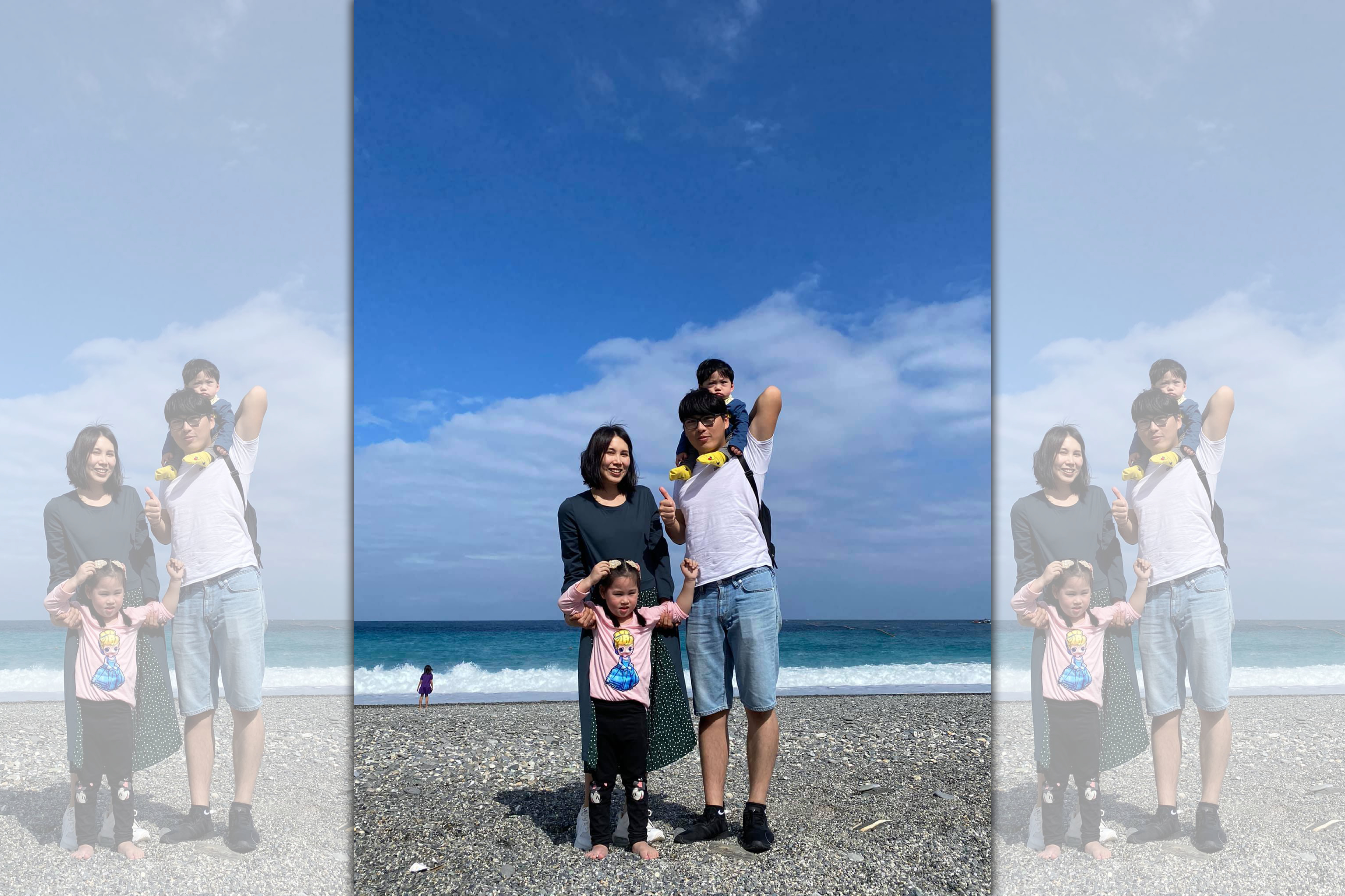 余苑綺挺過共30次化療，全家出遊，幸福得來不易。（翻攝自余苑綺臉書）