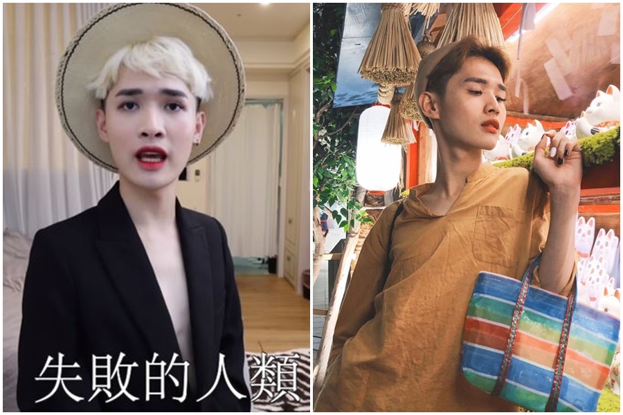 網紅鍾明軒日前因不滿夯電影《鬼滅之刃劇場版：無限列車》原配音遭換角大罵代理商，引起爭議。（翻攝自鍾明軒YouYube、IG）