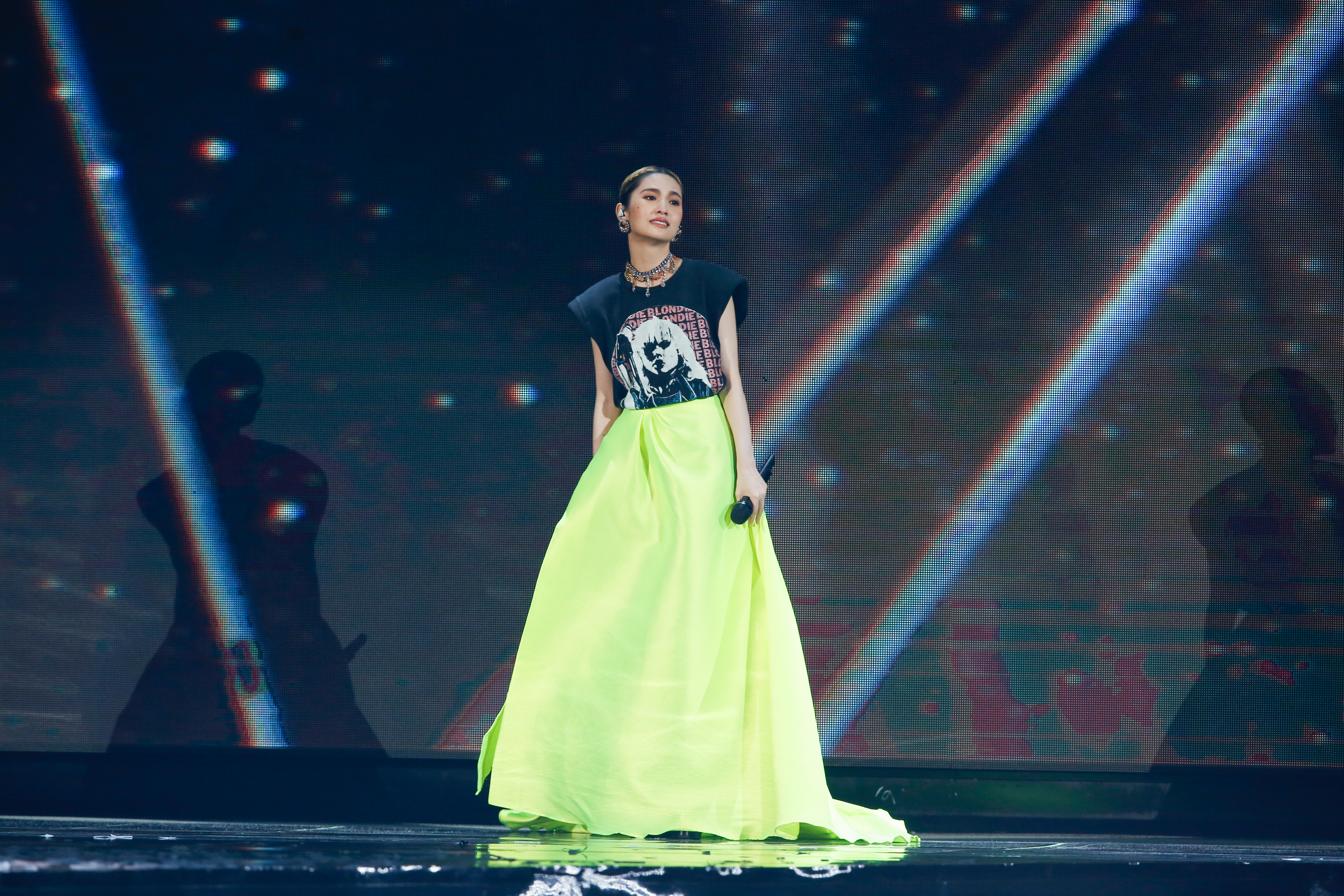 楊丞琳深感這個時期能辦演唱會是很幸福的事，這次感觸格外多。