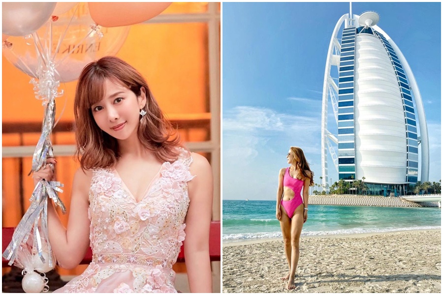 前「日本第一酒店小姐」Enrike常在社群網站曬出國旅遊照及名牌，生活看來十分豪奢。（翻攝自Enrike IG）