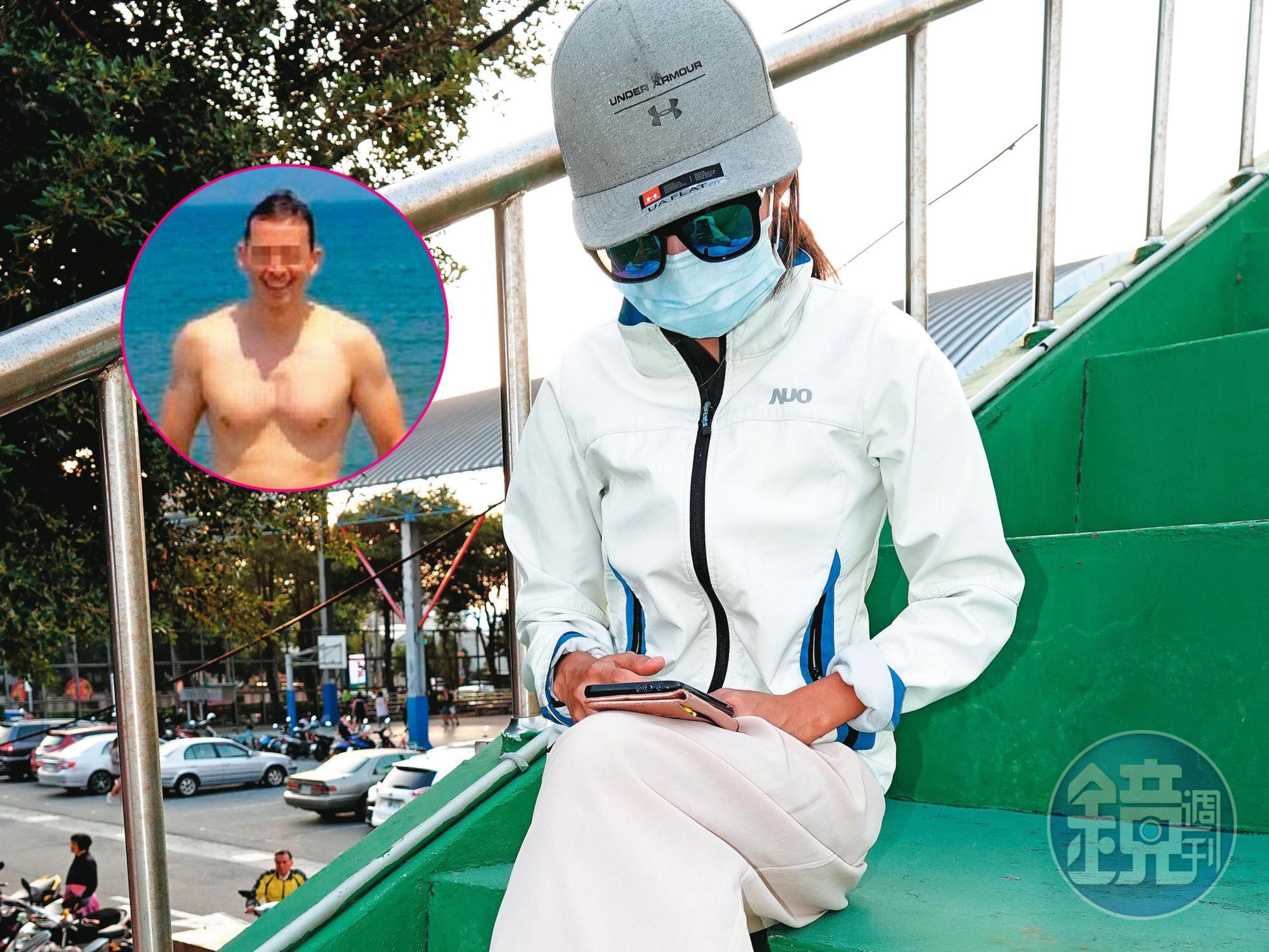 被害人H小姐(圖)指控法國籍男友尼可拉斯多次劈腿,還對她施暴。