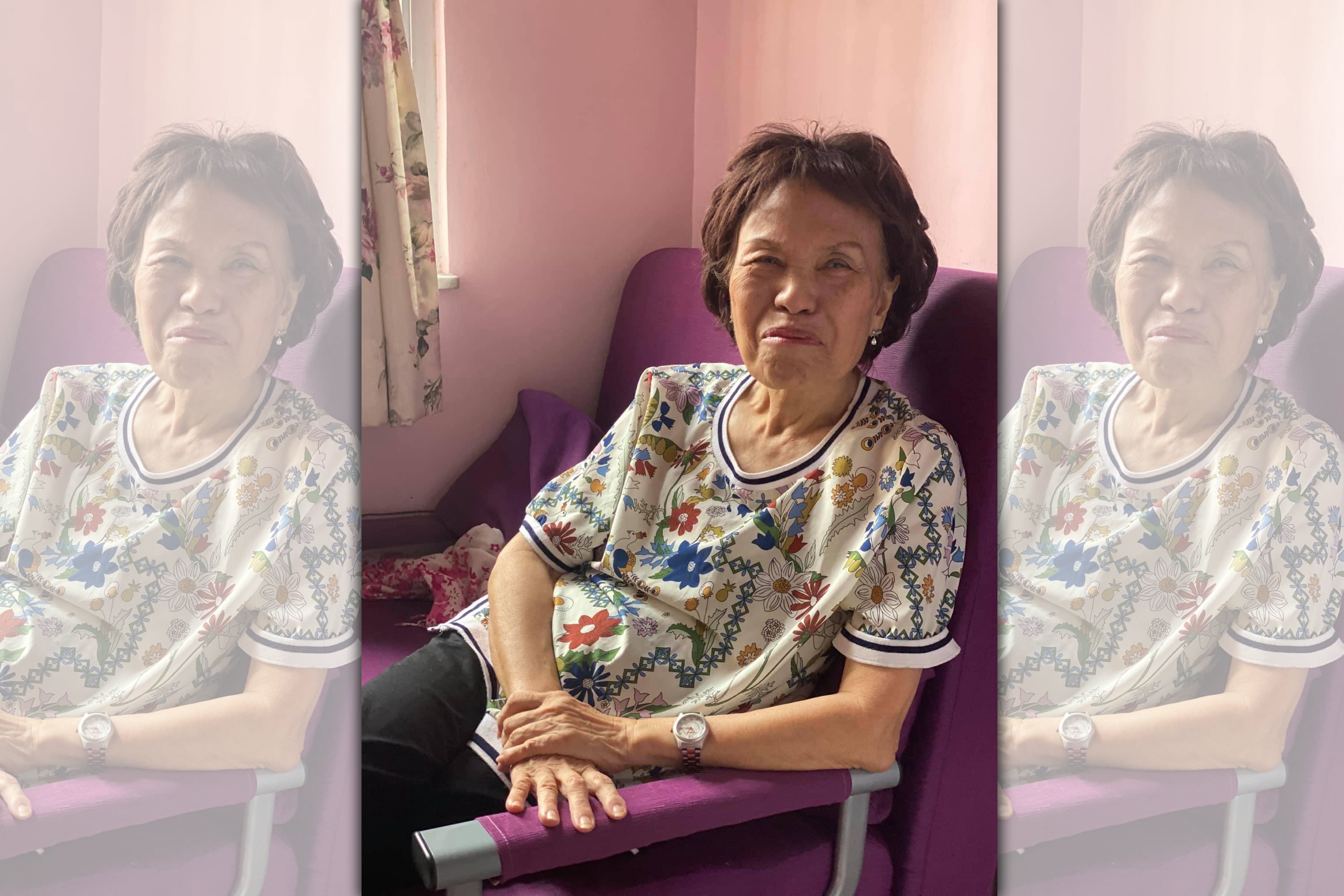 被封為「最醜女星」余慕蓮日前因血癌入院，據知情況並不樂觀。（李力持微博）