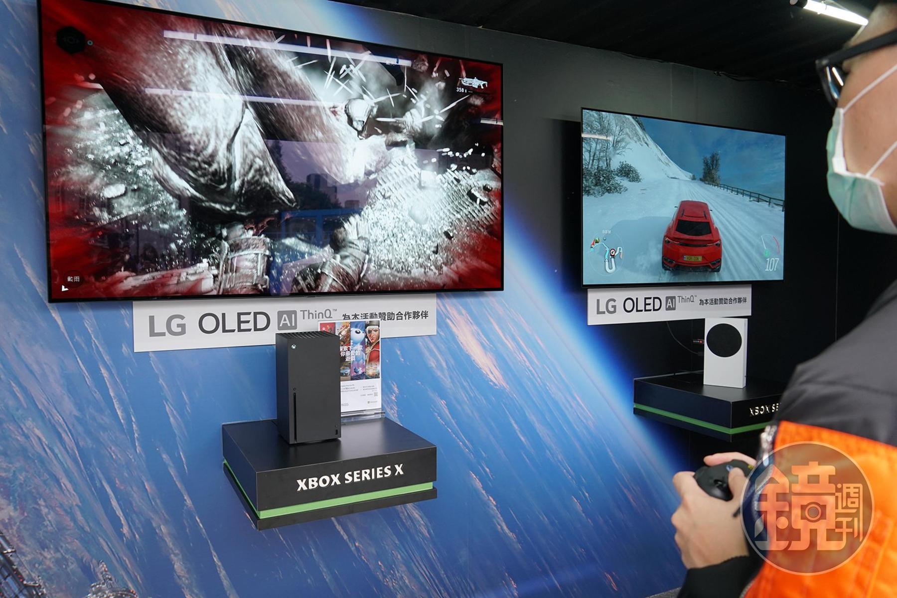 首賣現場開放玩家試玩體驗,Xbox Series X | S都有。