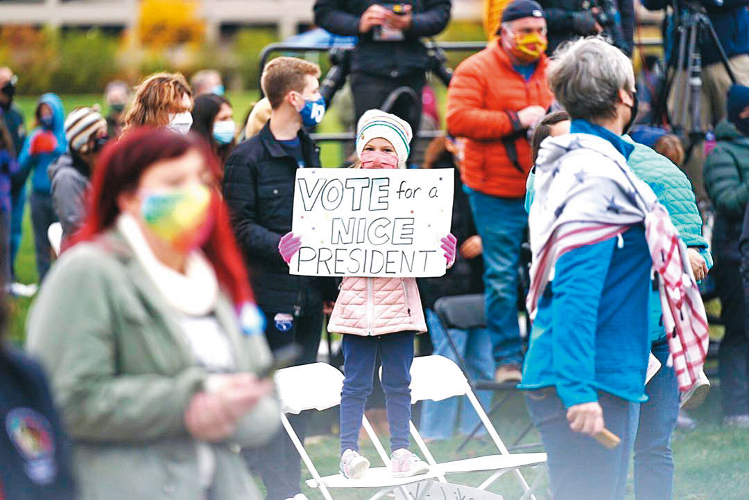 總統大選或許會造成短期股市波動,但對長期投資成果不會有太大影響。(翻攝賀錦麗IG)