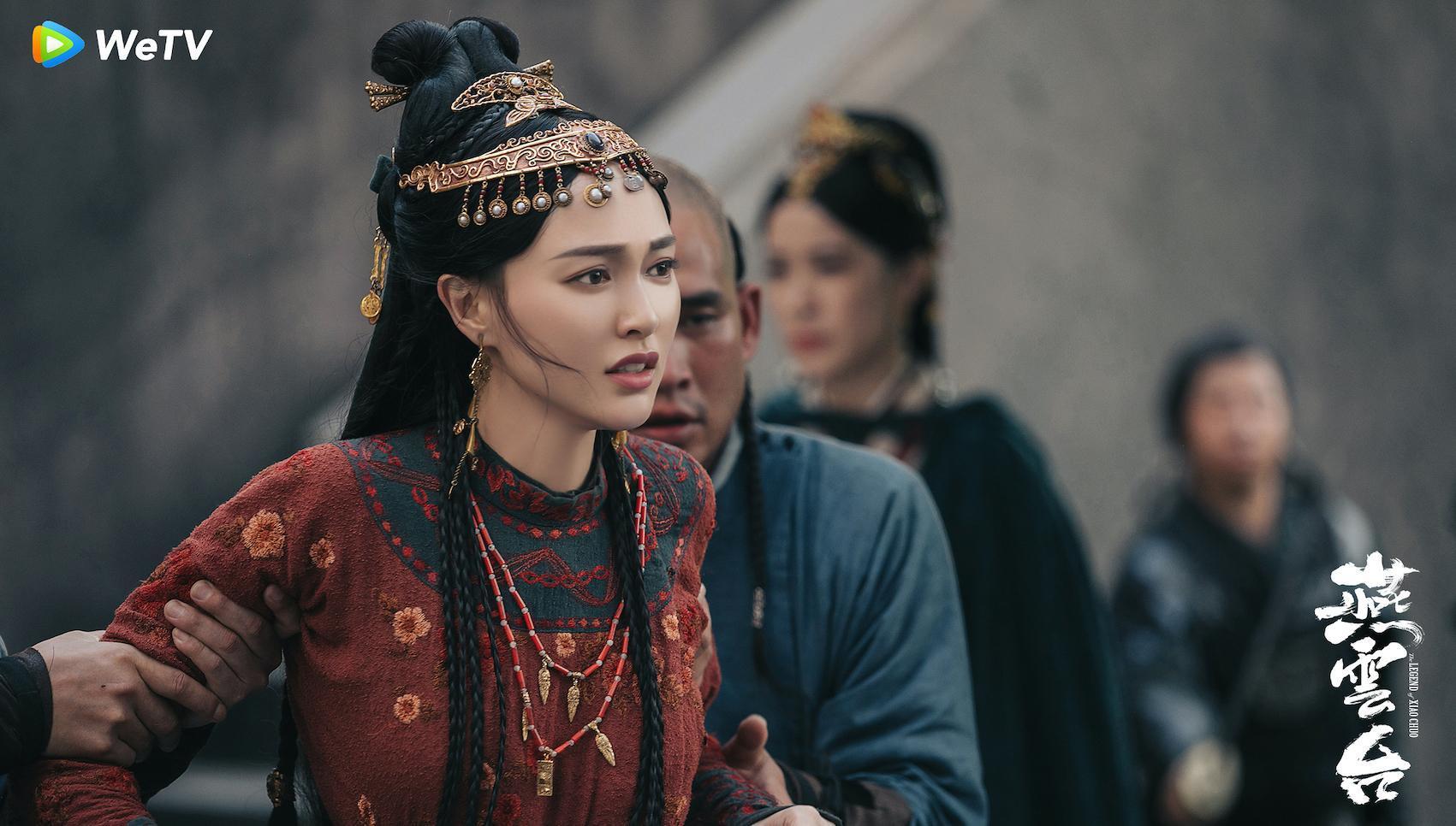 唐嫣在《燕雲台》演繹歷史上著名的遼國蕭太后。(WeTV海外站提供)