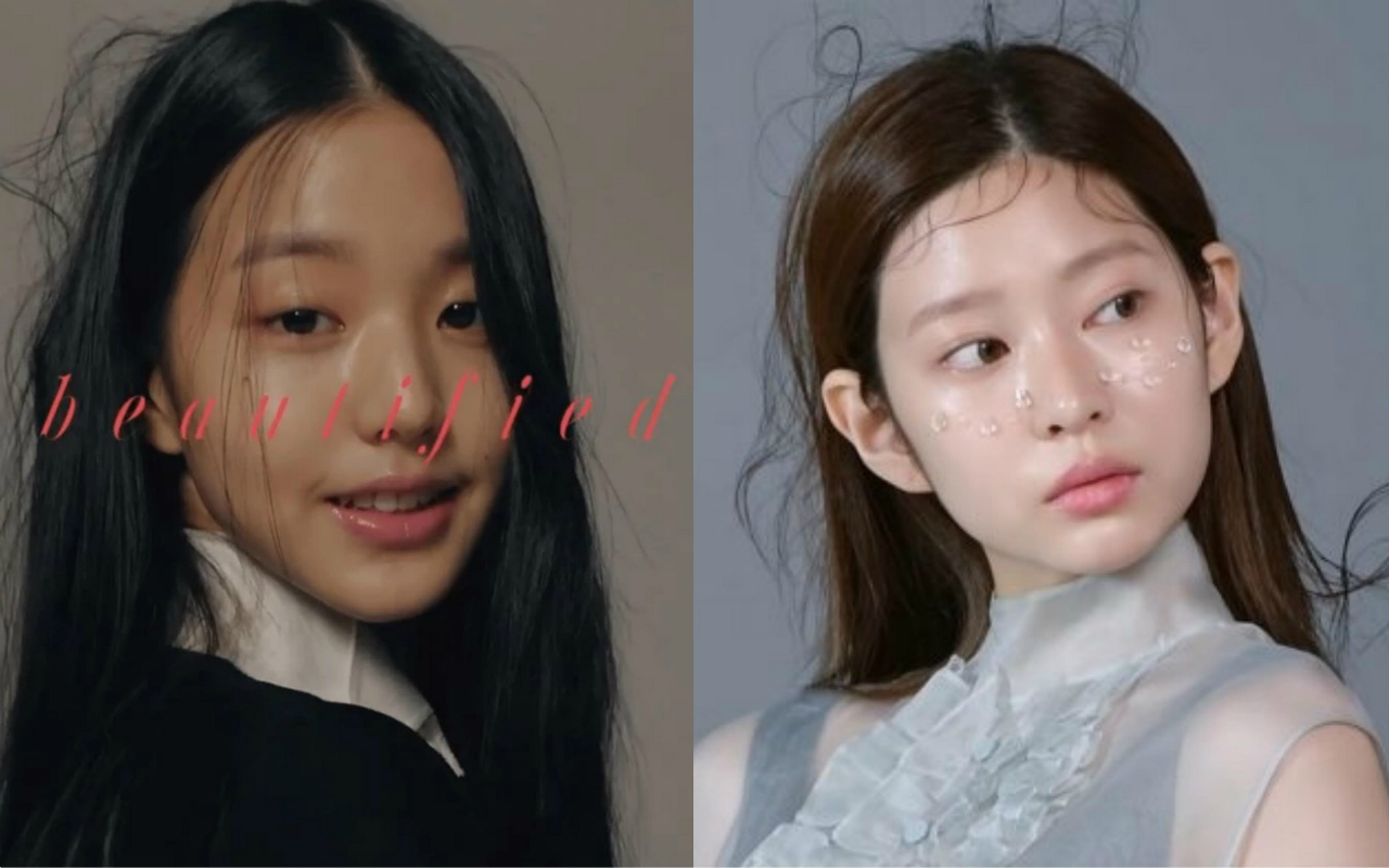 滿臉油光、頭髮毛躁是日常還是時尚？女團IZ*ONE的最新畫報引起熱烈討論。（翻攝自Dcard）