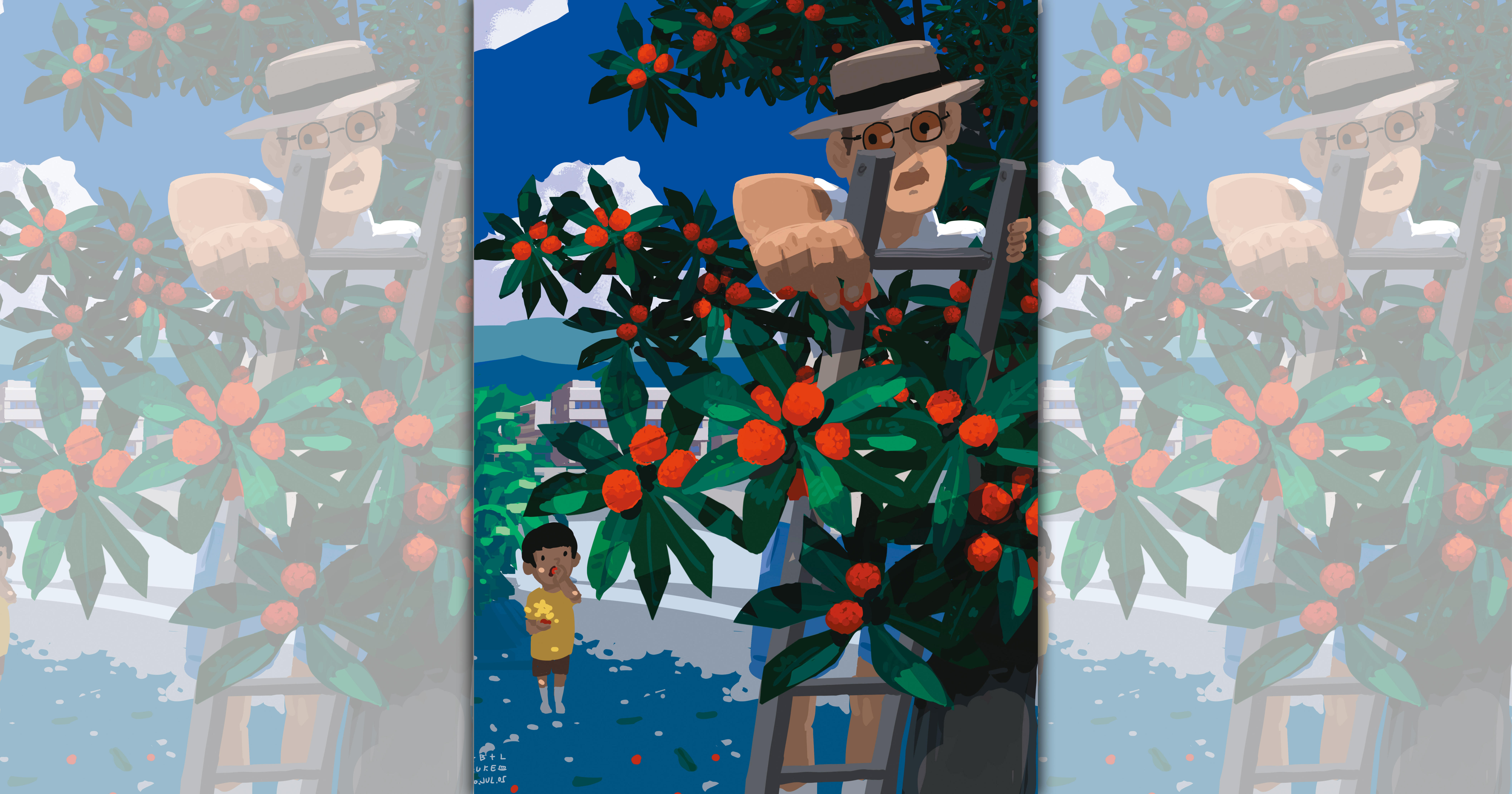 【單親爸爸週記】楊梅樹