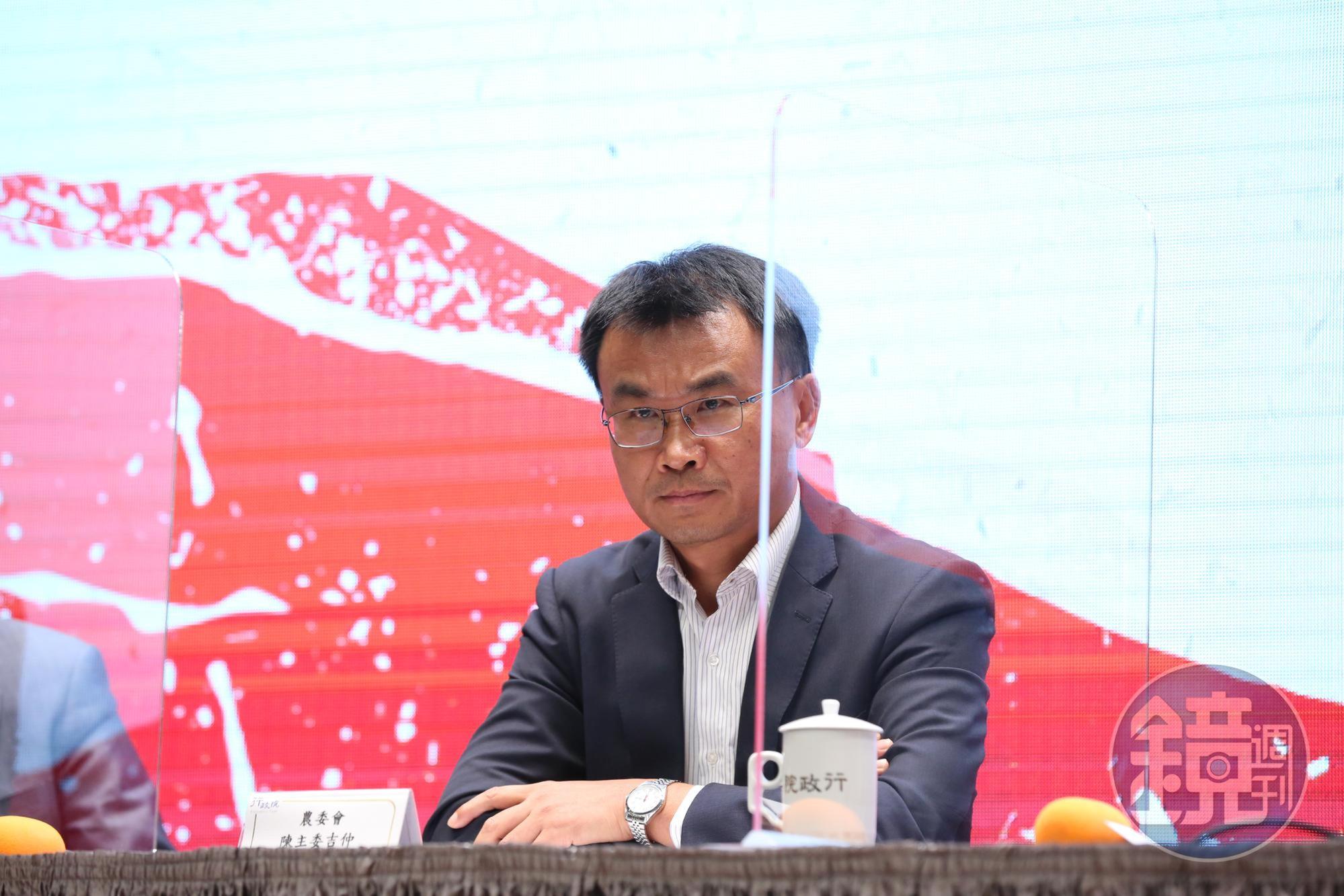 針對許多萊豬「副作用」影片流傳,農委會主委陳吉仲說明,有問題的只有少數幾個,此議題應回歸專業才能釐清。(本刊資料照)